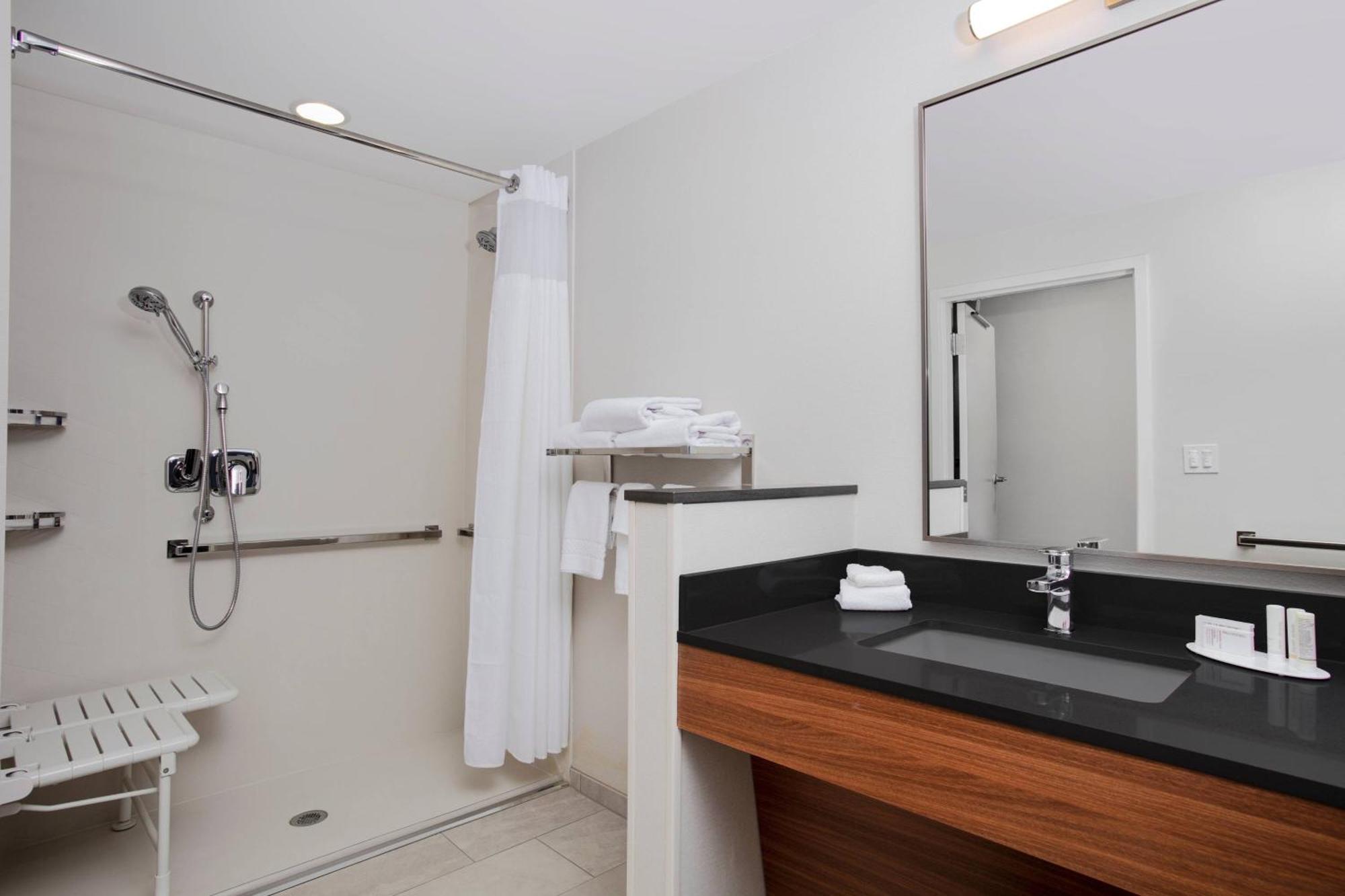 King Room Roll Shower Mobility Accessible