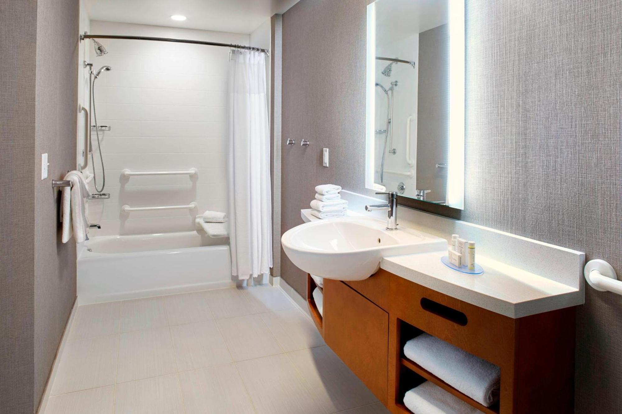 King Suite Bathtub Sofa Bed Mobility Access or Hearing Accessible