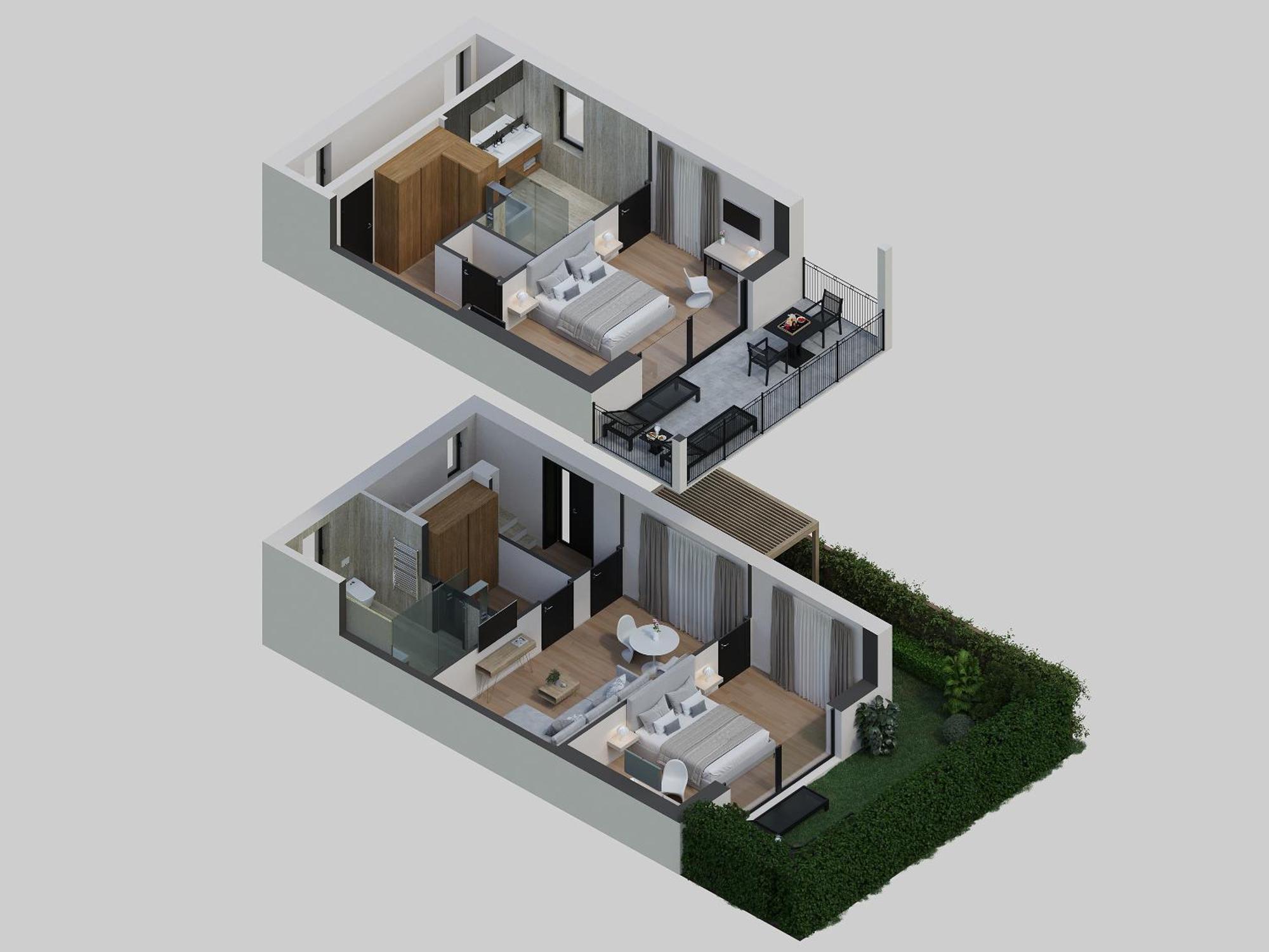 Villa de 2 Quartos