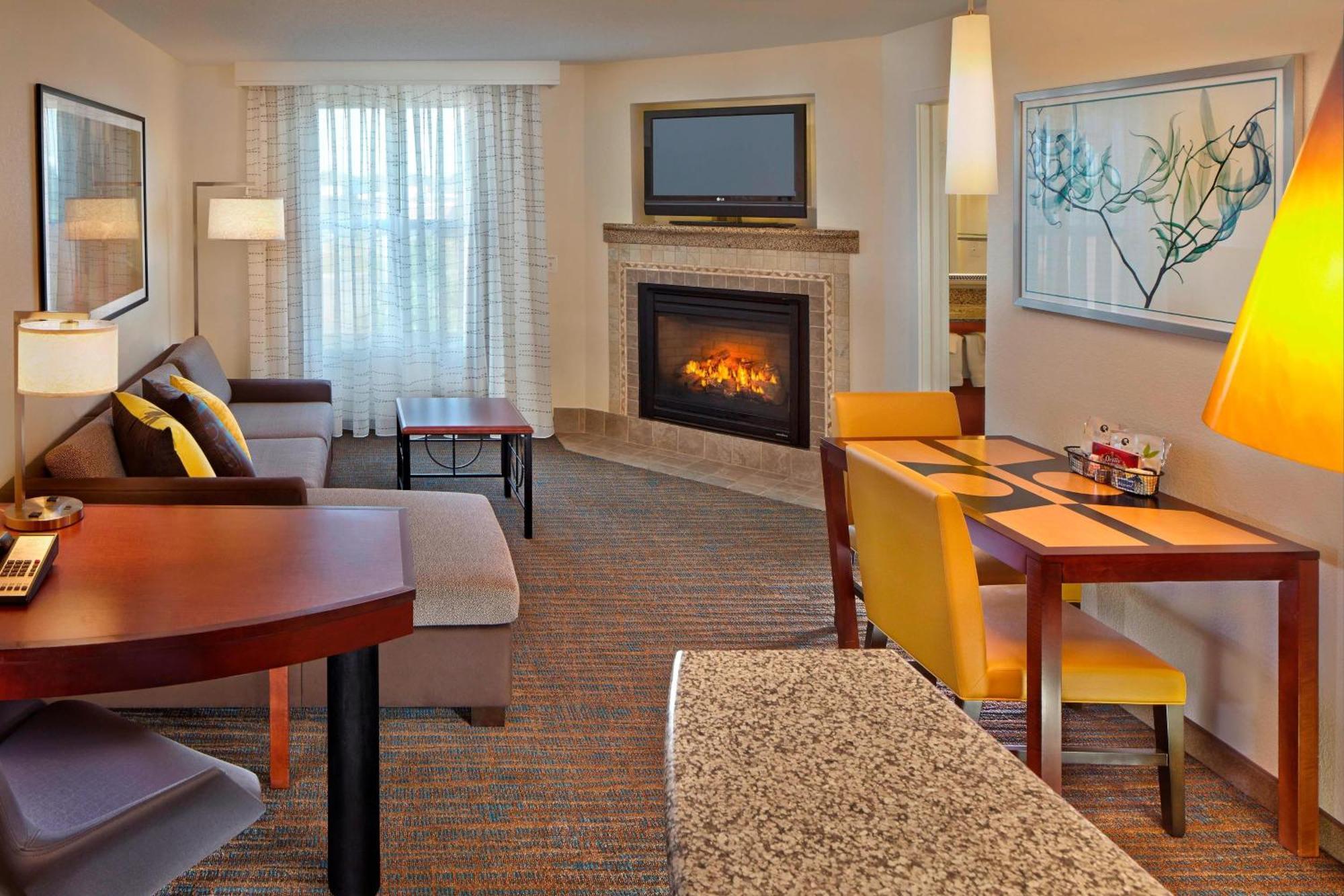 One-Bedroom Suite Fireplace