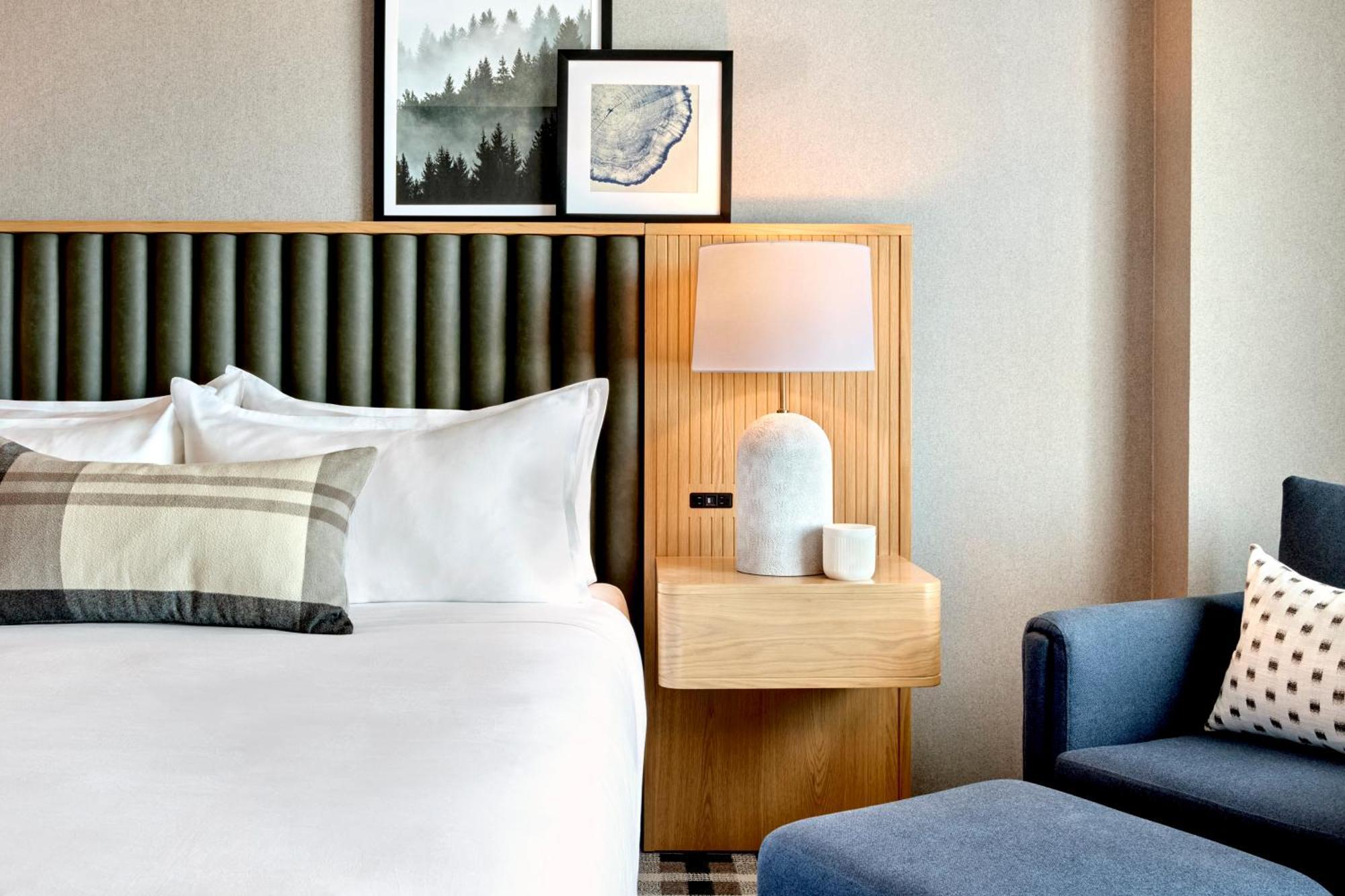 Spacious Mountain View Balcony Room 1 King Bed