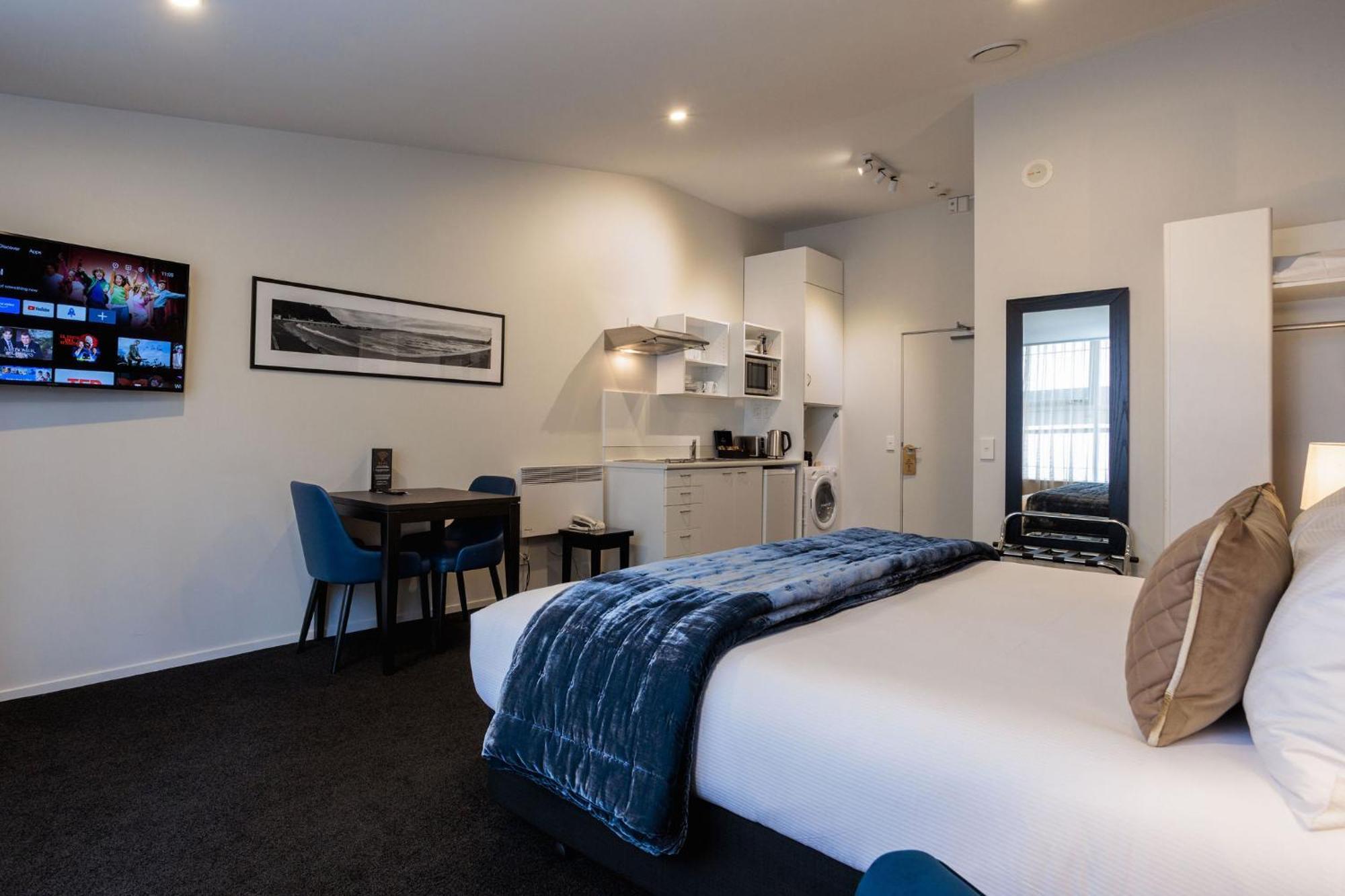 Apartment mit Kingsize-Bett