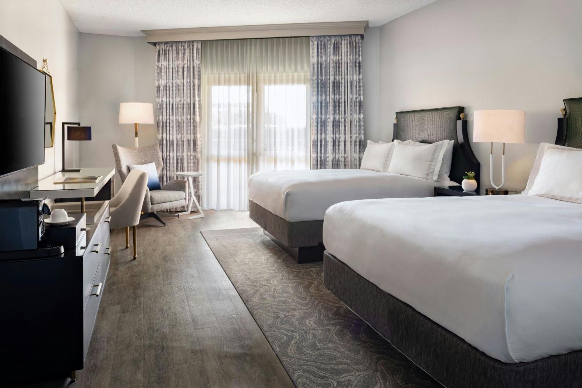 Deluxe Queen Room Two Queen Beds Resort View Balcony Tower