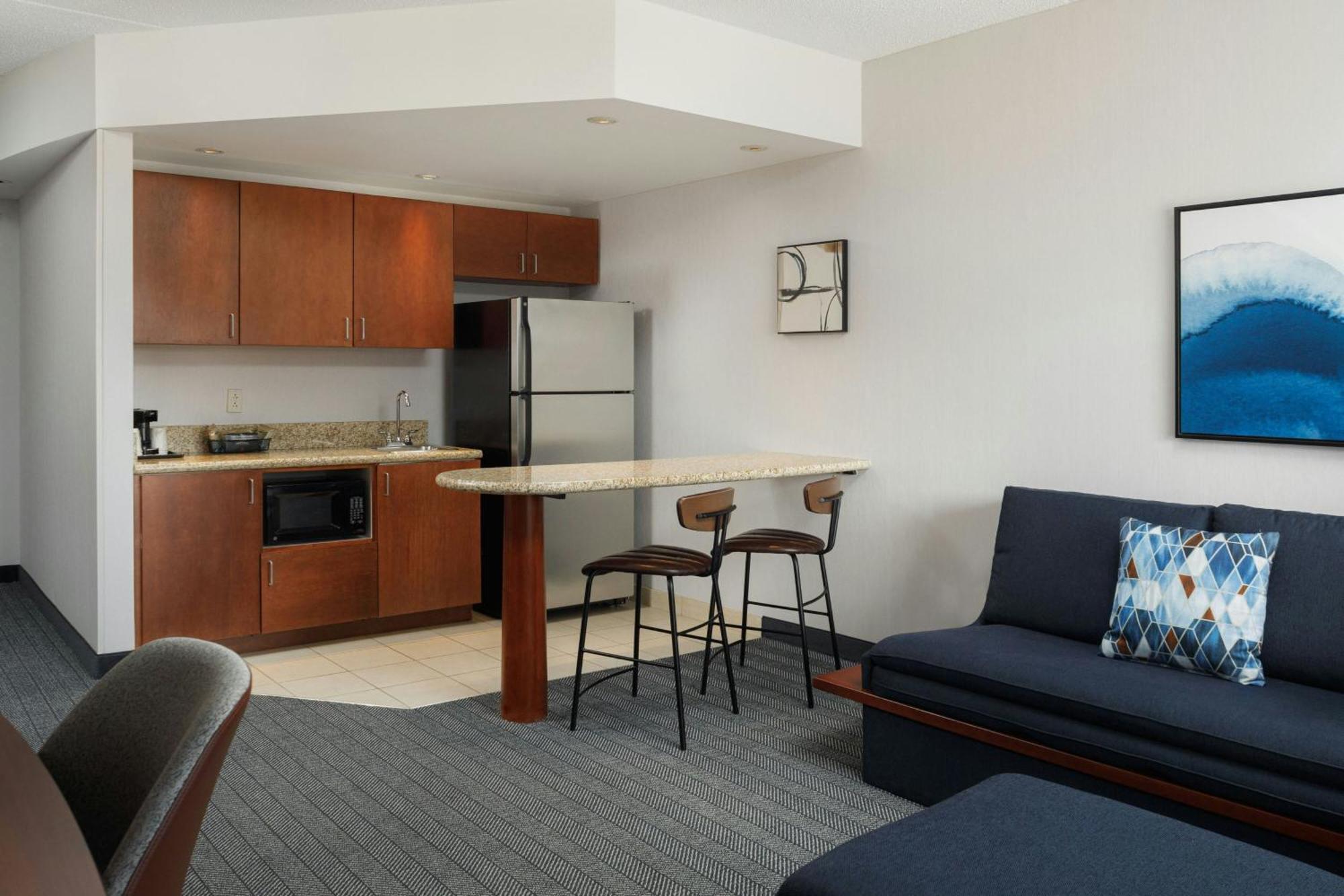 One-Bedroom King Suite Bathtub Sofa Bed Mobility Access or Hearing Accessible