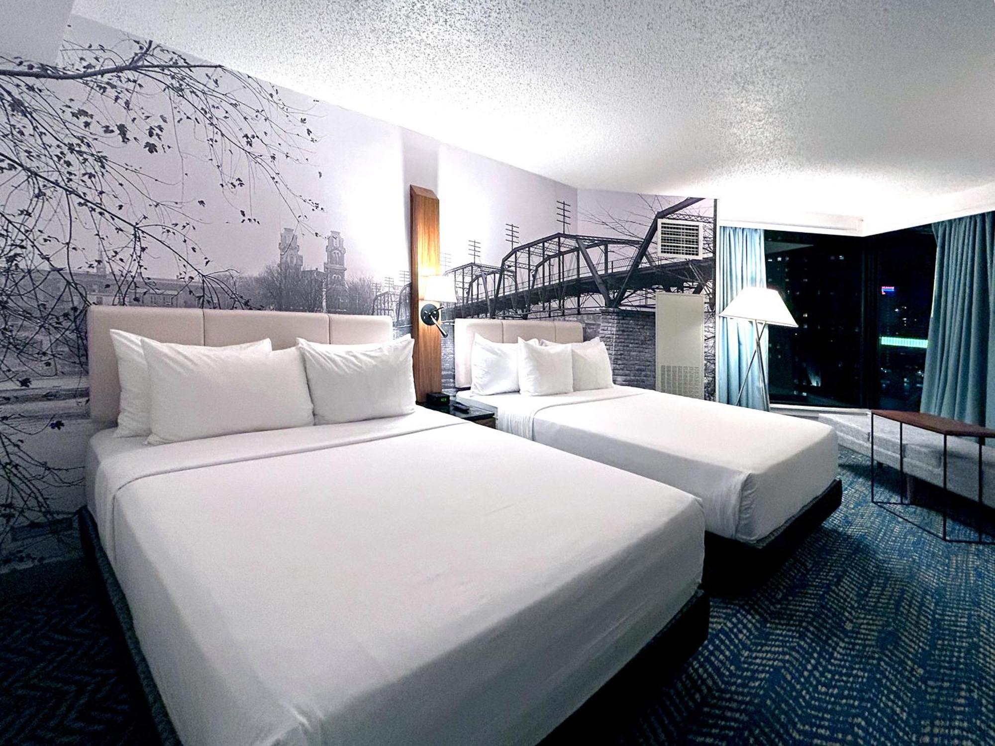 Deluxe Double Room Two Double Beds Non-Smoking