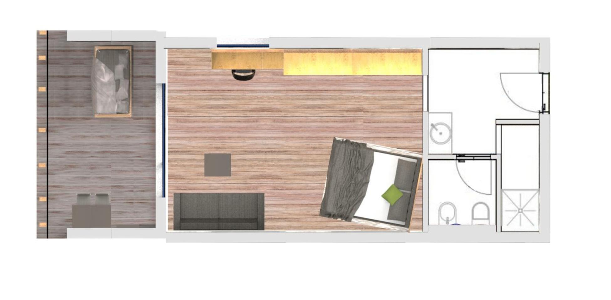 Deluxe Double Room Balcony