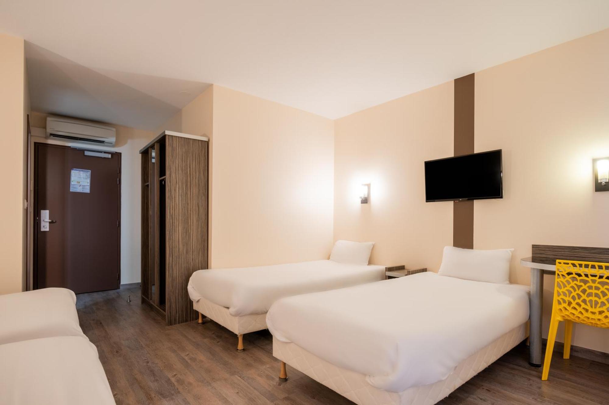 Standard Double Room One Double Bed Two Single Beds