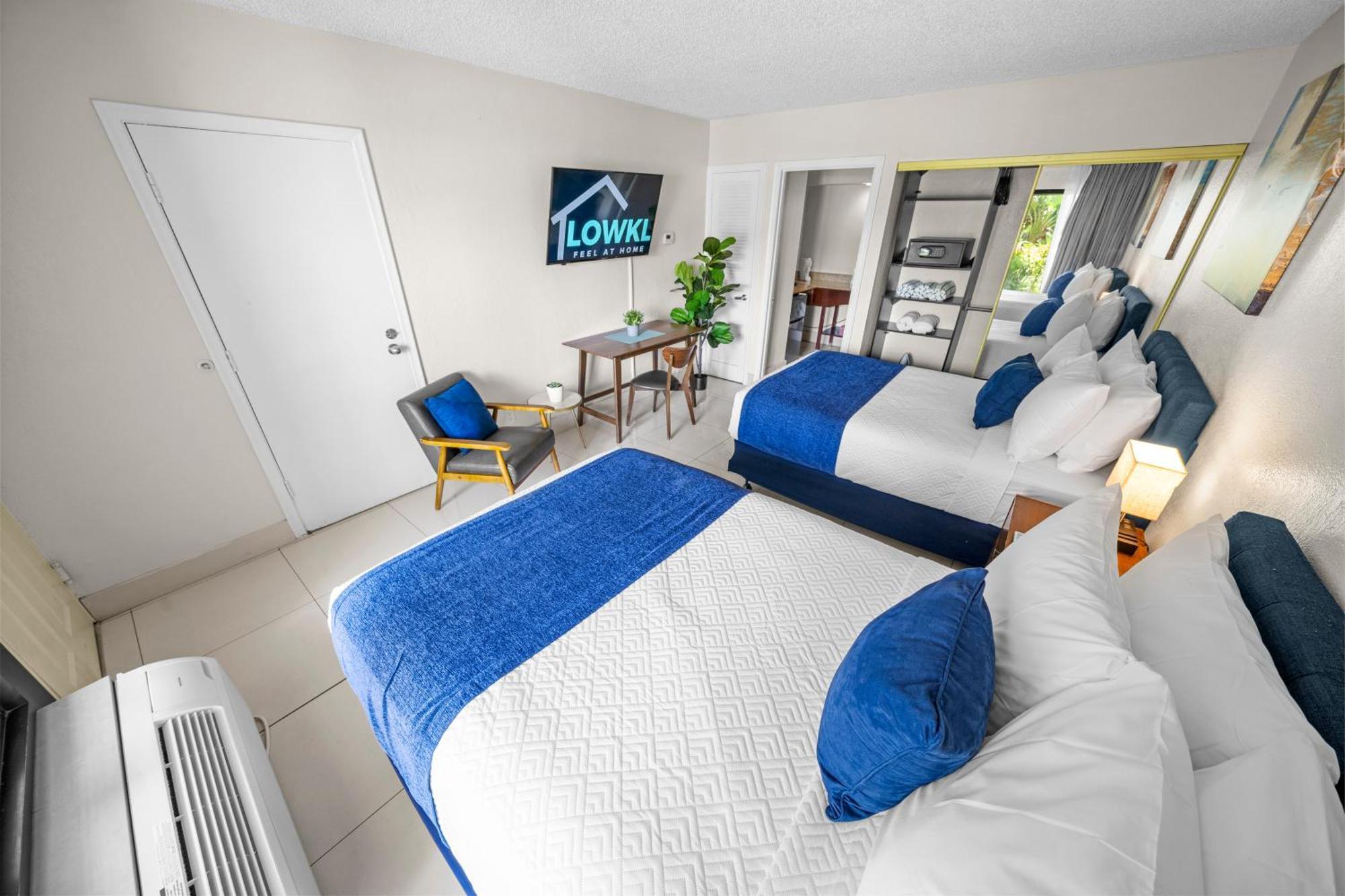 Standard Two Double Beds