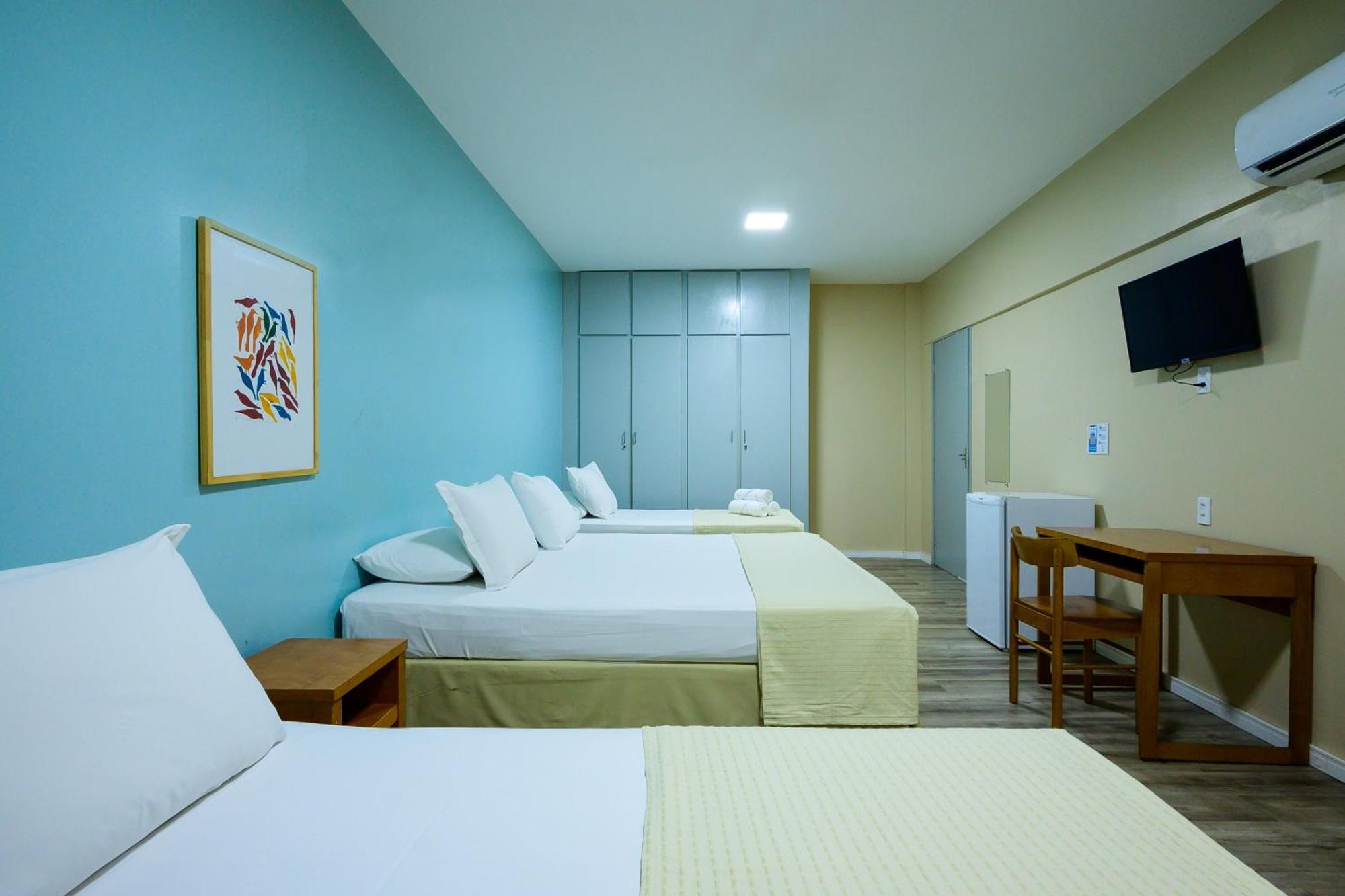 Quadruple Room four single beds