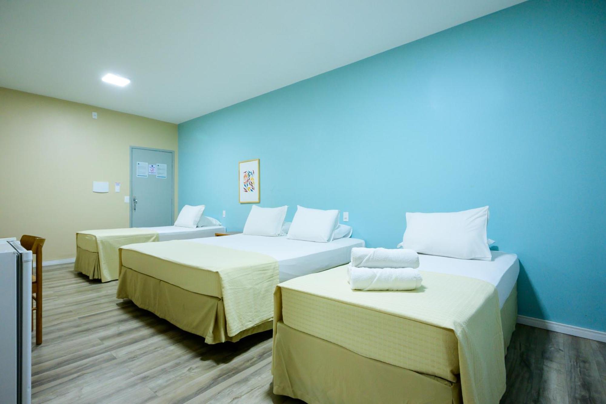 Quadruple Room four single beds