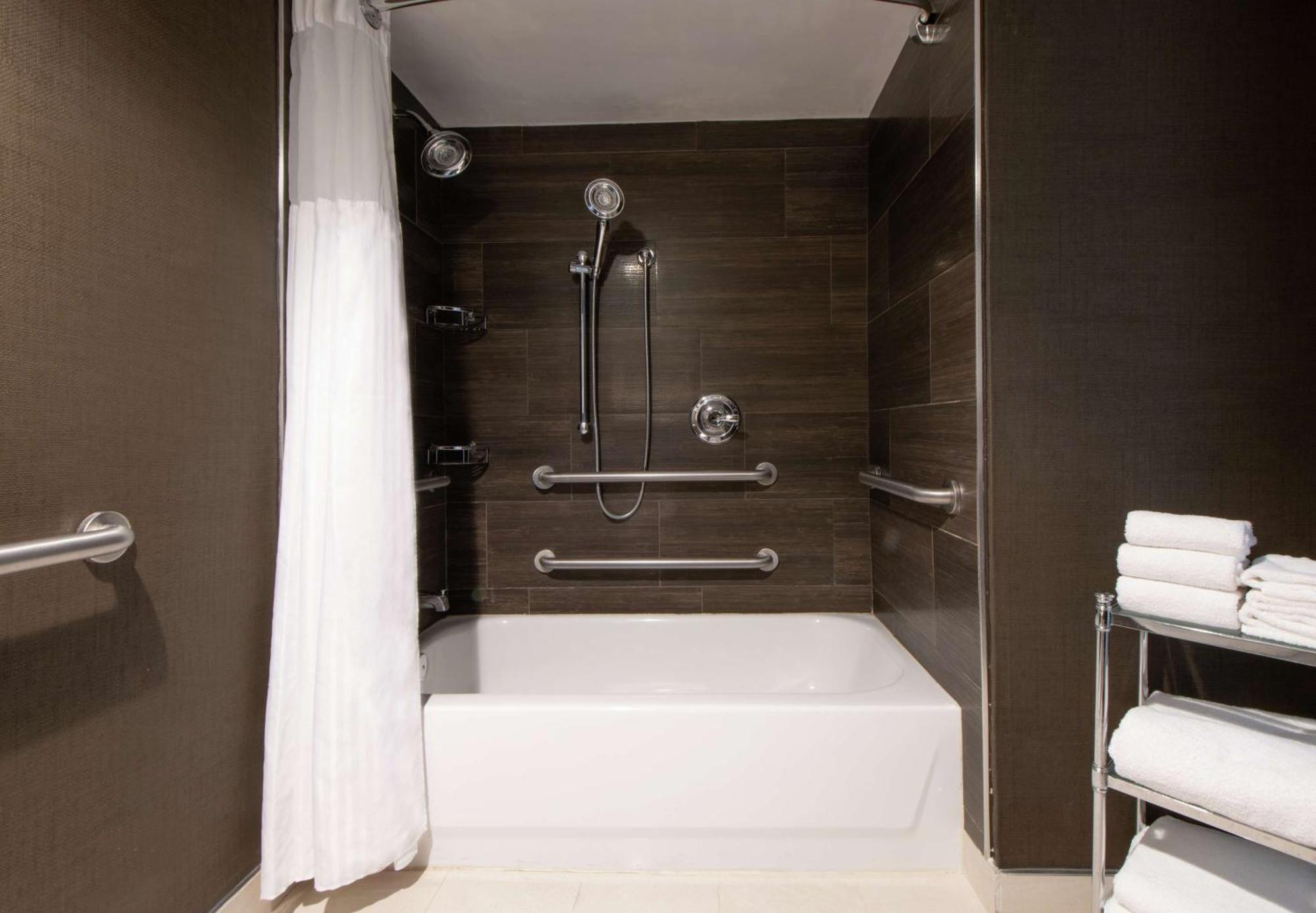 Room Two Double Beds Bath Tub Mobility Access Non-Smoking