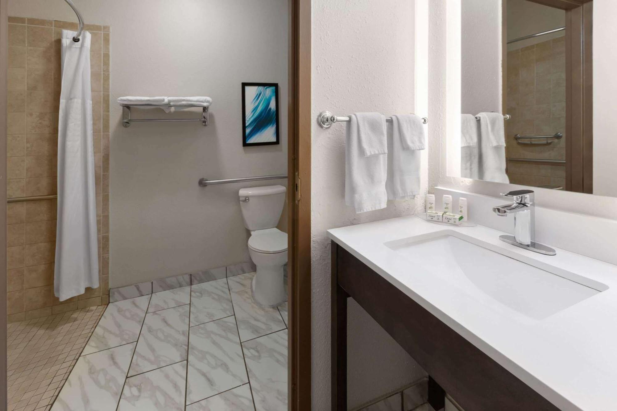 King Room with Roll-In Shower - Mobility Access/Non-Smoking