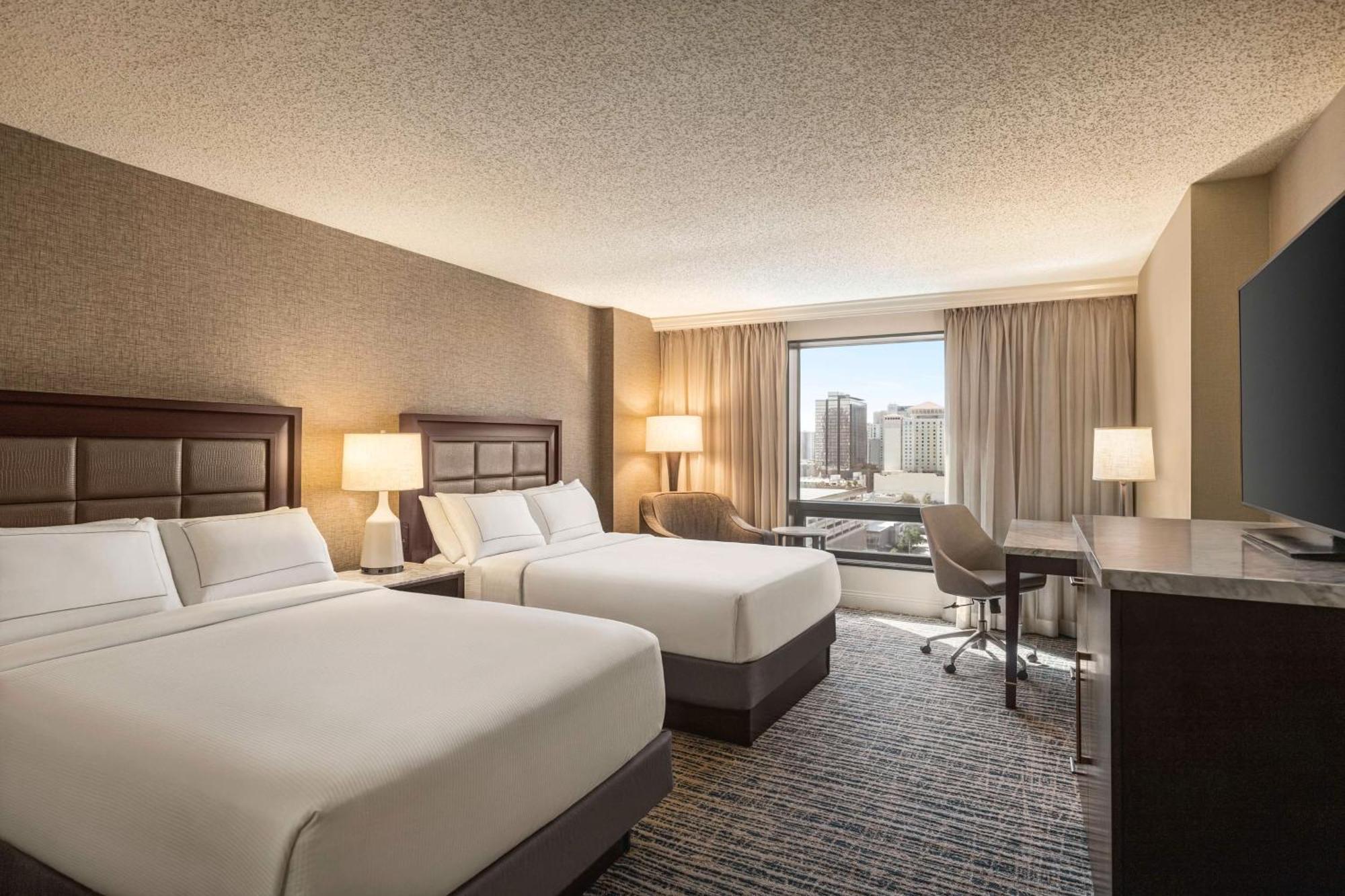 Standard Room Two Double Beds Pool View