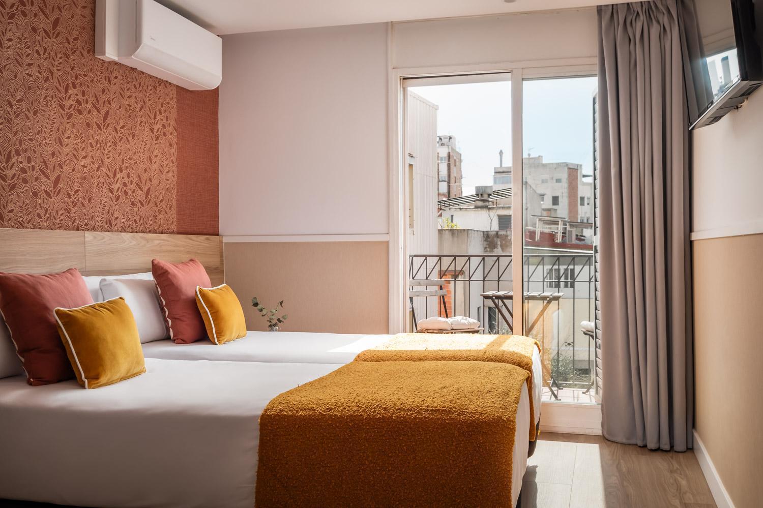 Chambre Lits Jumeaux avec Balcon