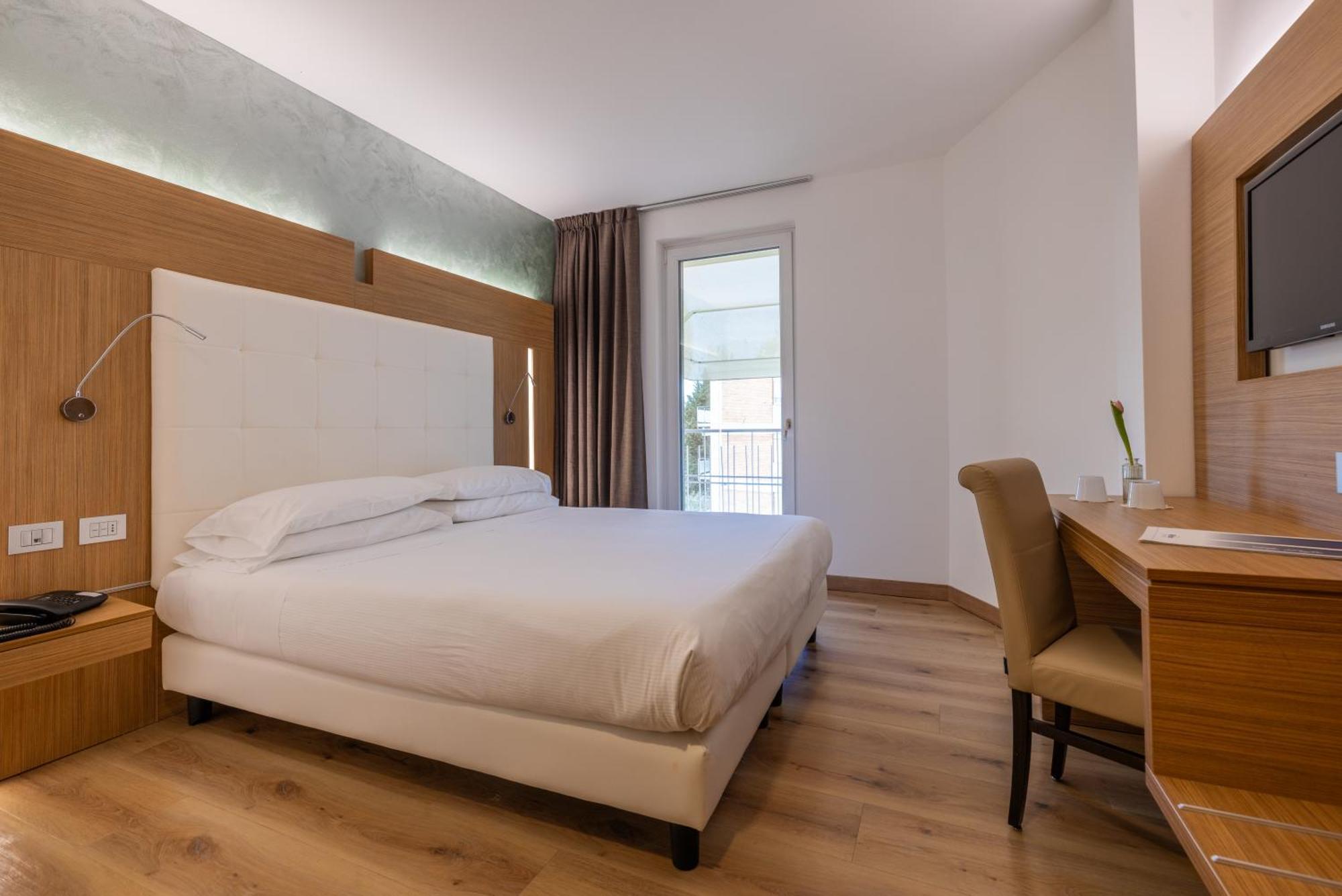Standard Double Room Window Partial Lake View