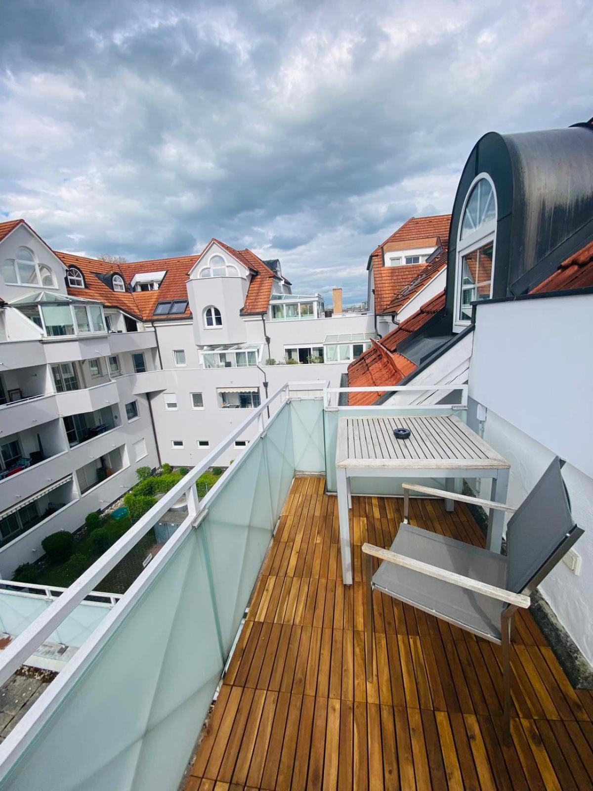 One-Bedroom Apartment Balcony