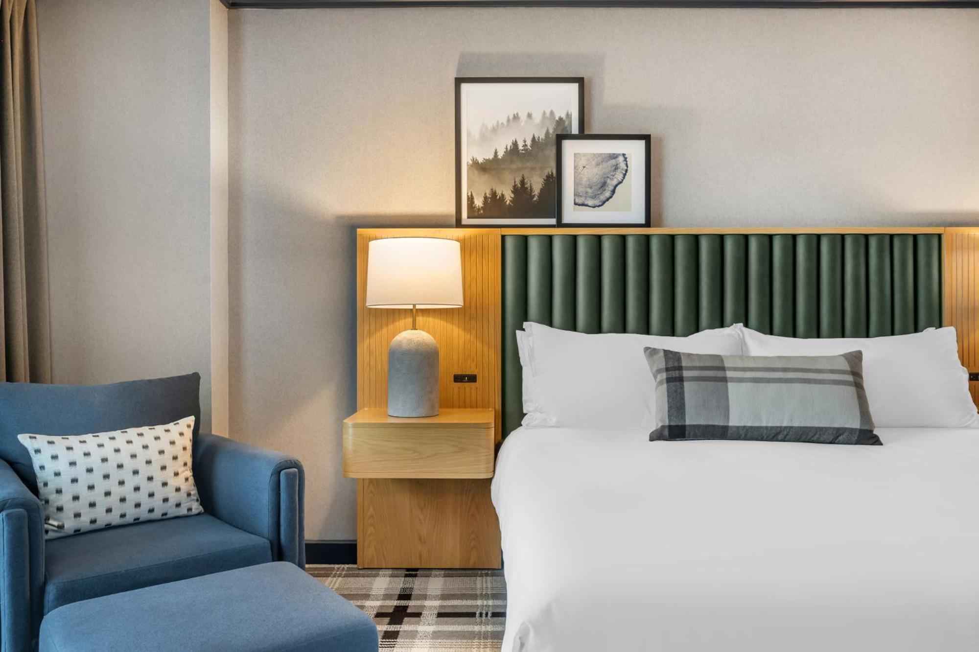 Spacious Mountain View Room 1 King Bed