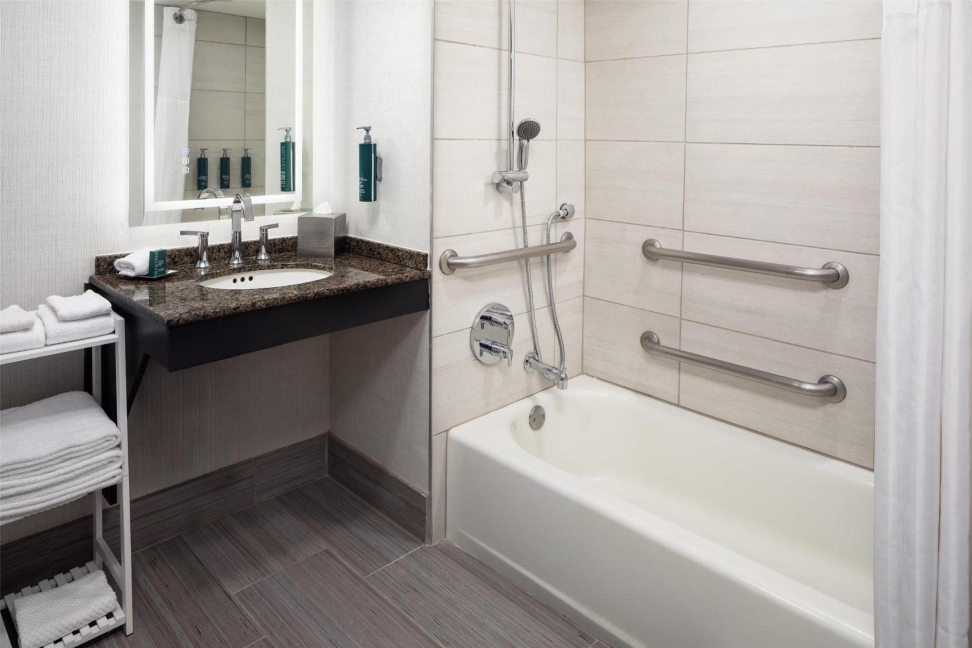 King Room Bath Tub Disability Access