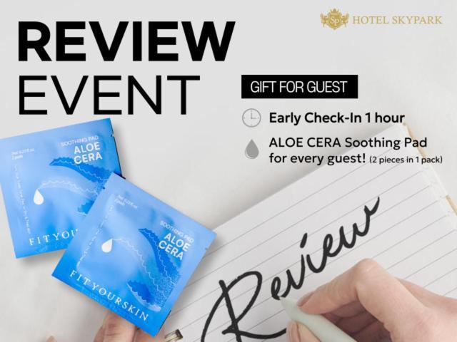 [Event PKG] Standard Twin Room 1 hour Early check from 1400 & 1 set of Soothing Pad