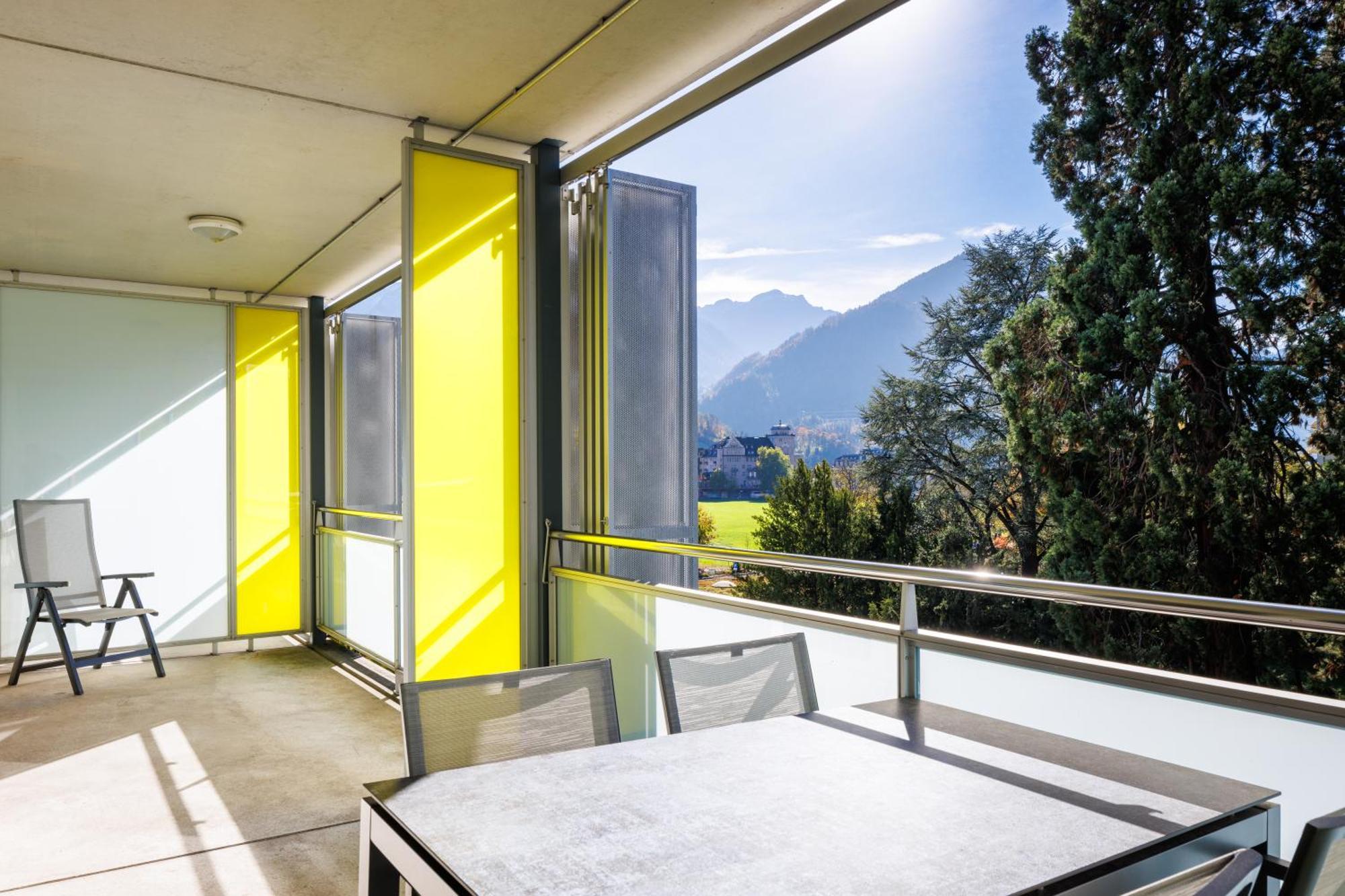 One-Bedroom Apartment Balcony