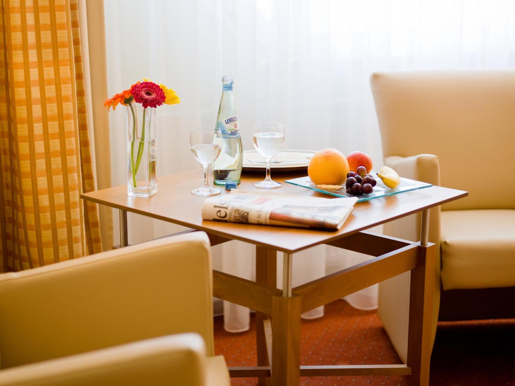 Superior Double Room Basel or Mountain View minibar