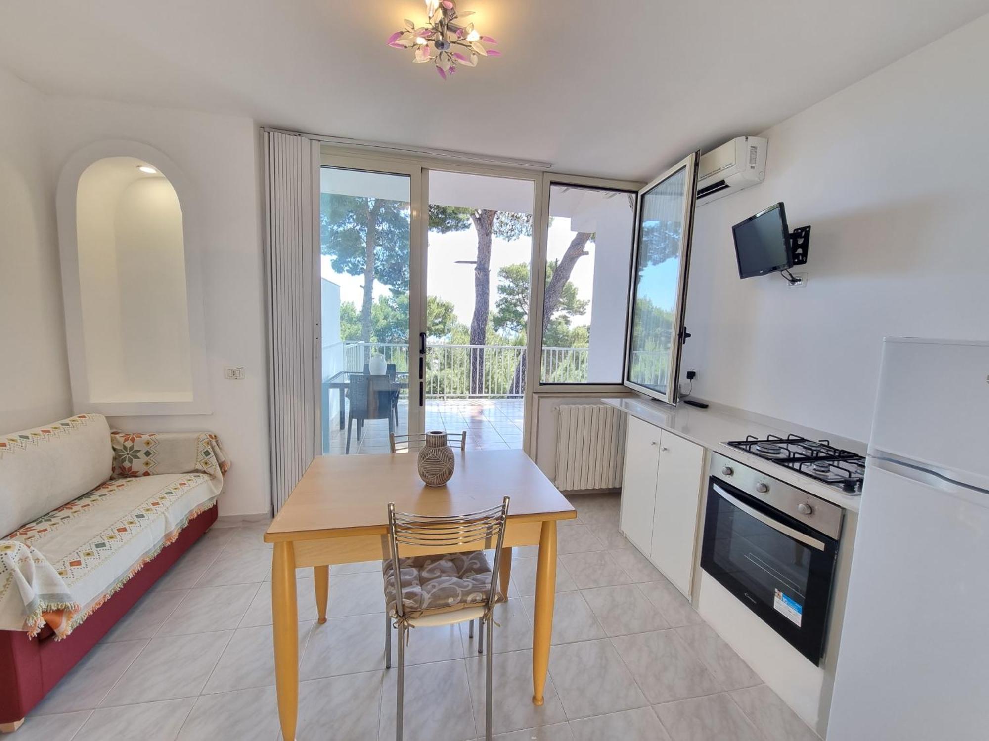 One-Bedroom Apartment Terrace sea view