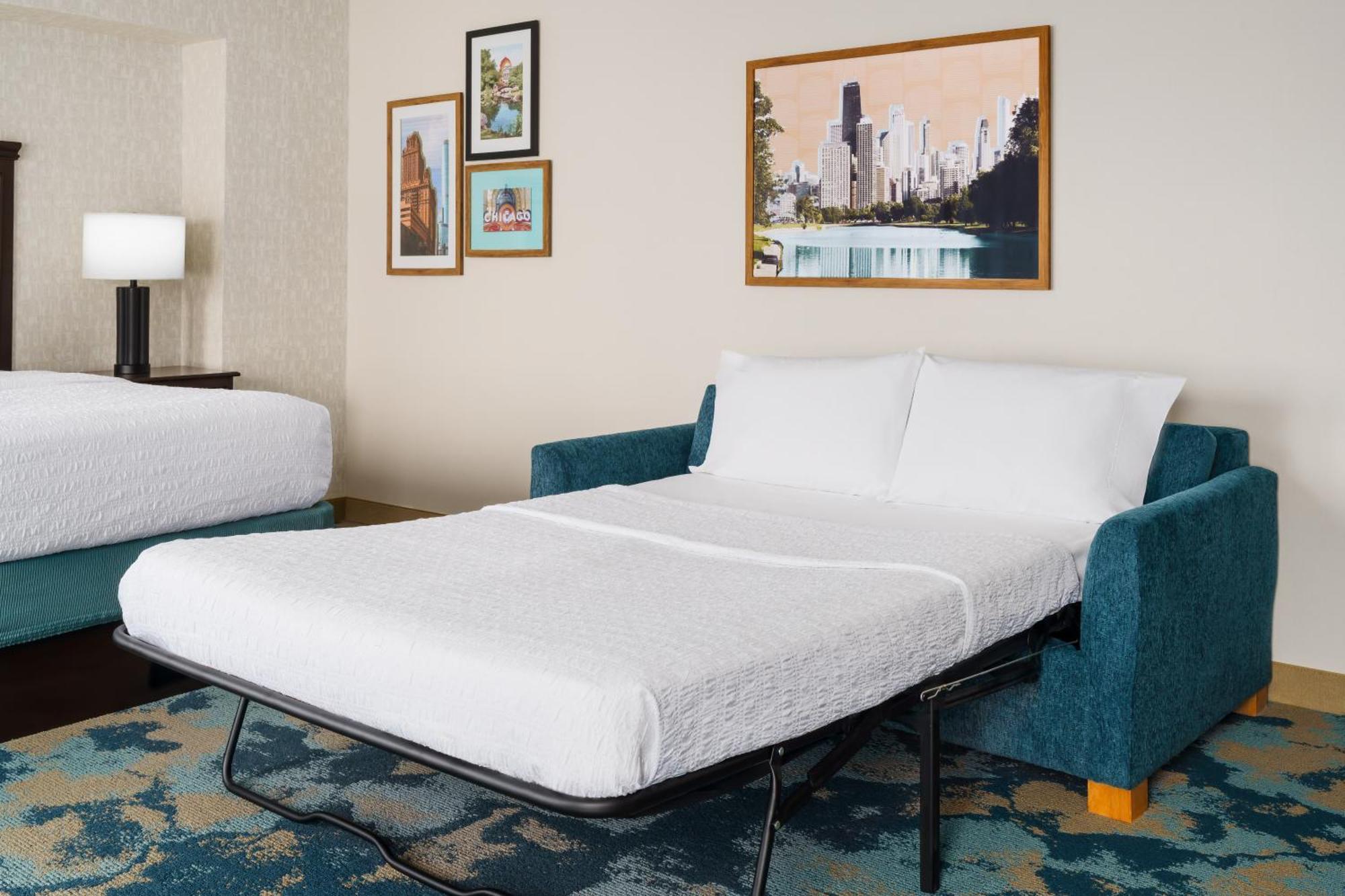 King Room with Sofa Bed and Study - Non-Smoking