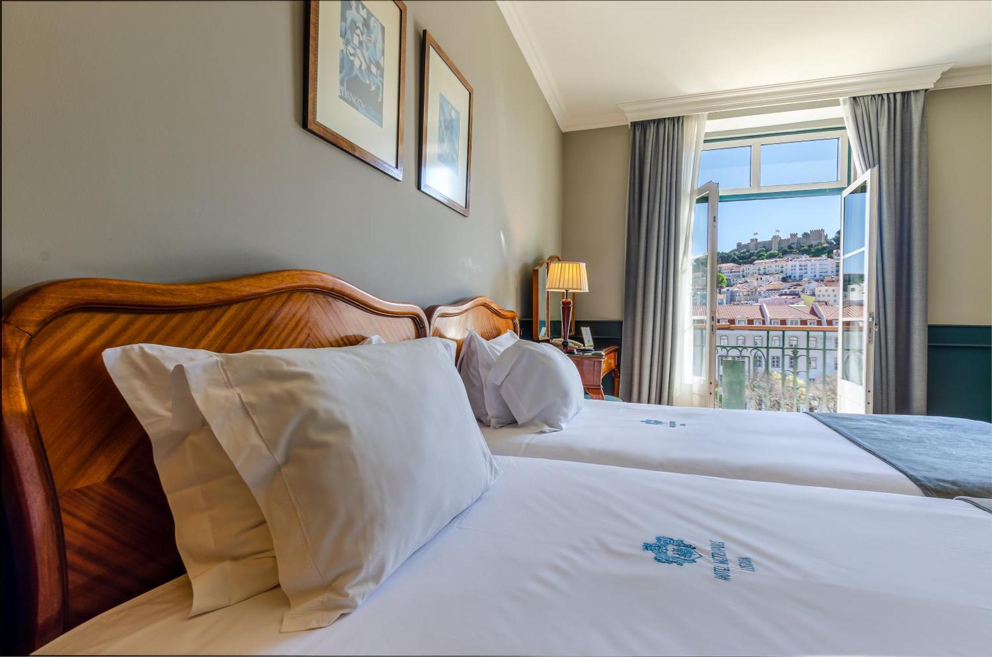 Double or Twin Room Rossio Square view