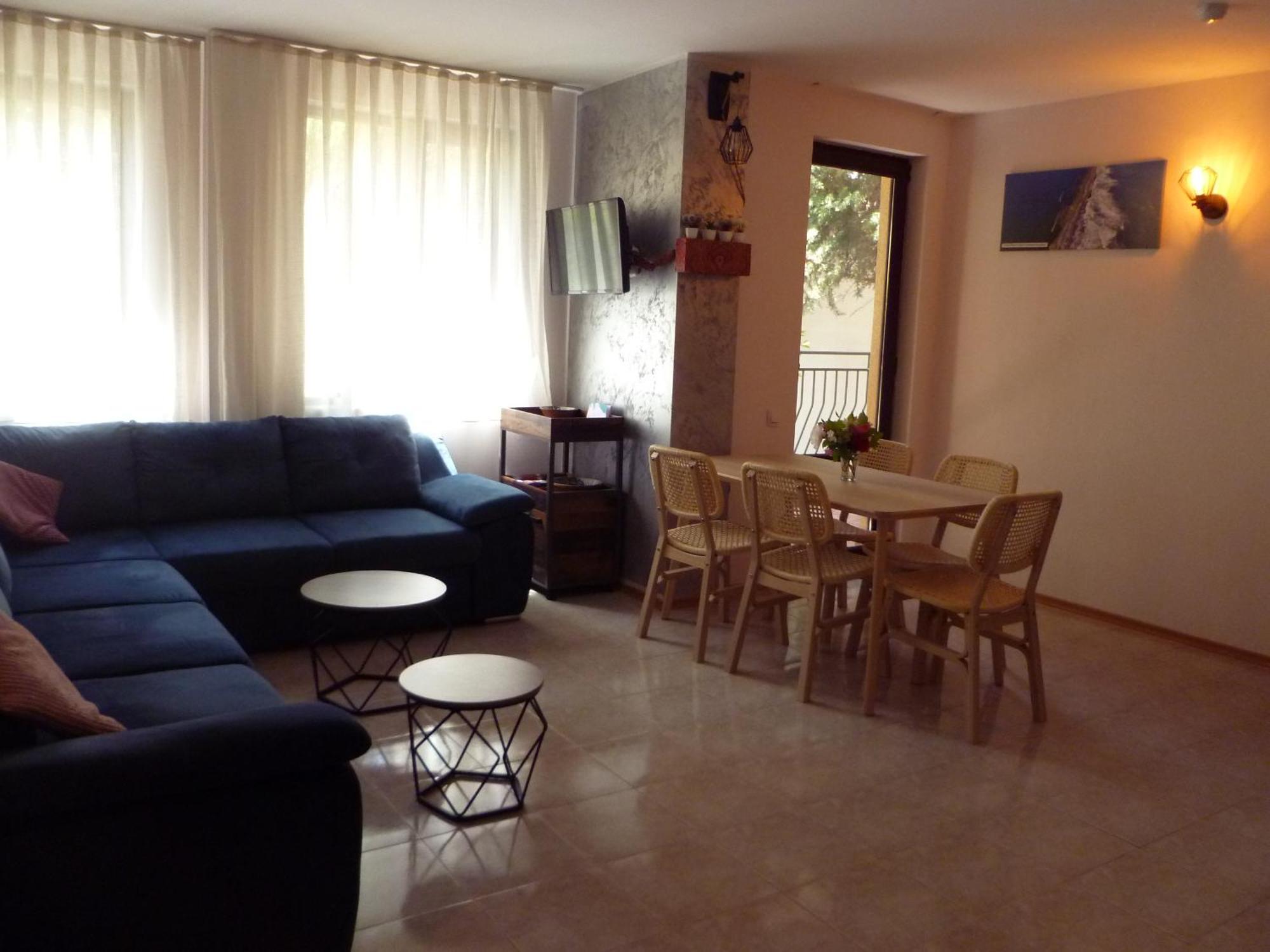 Deluxe-Apartment mit 2 Schlafzimmern und Gartenblick