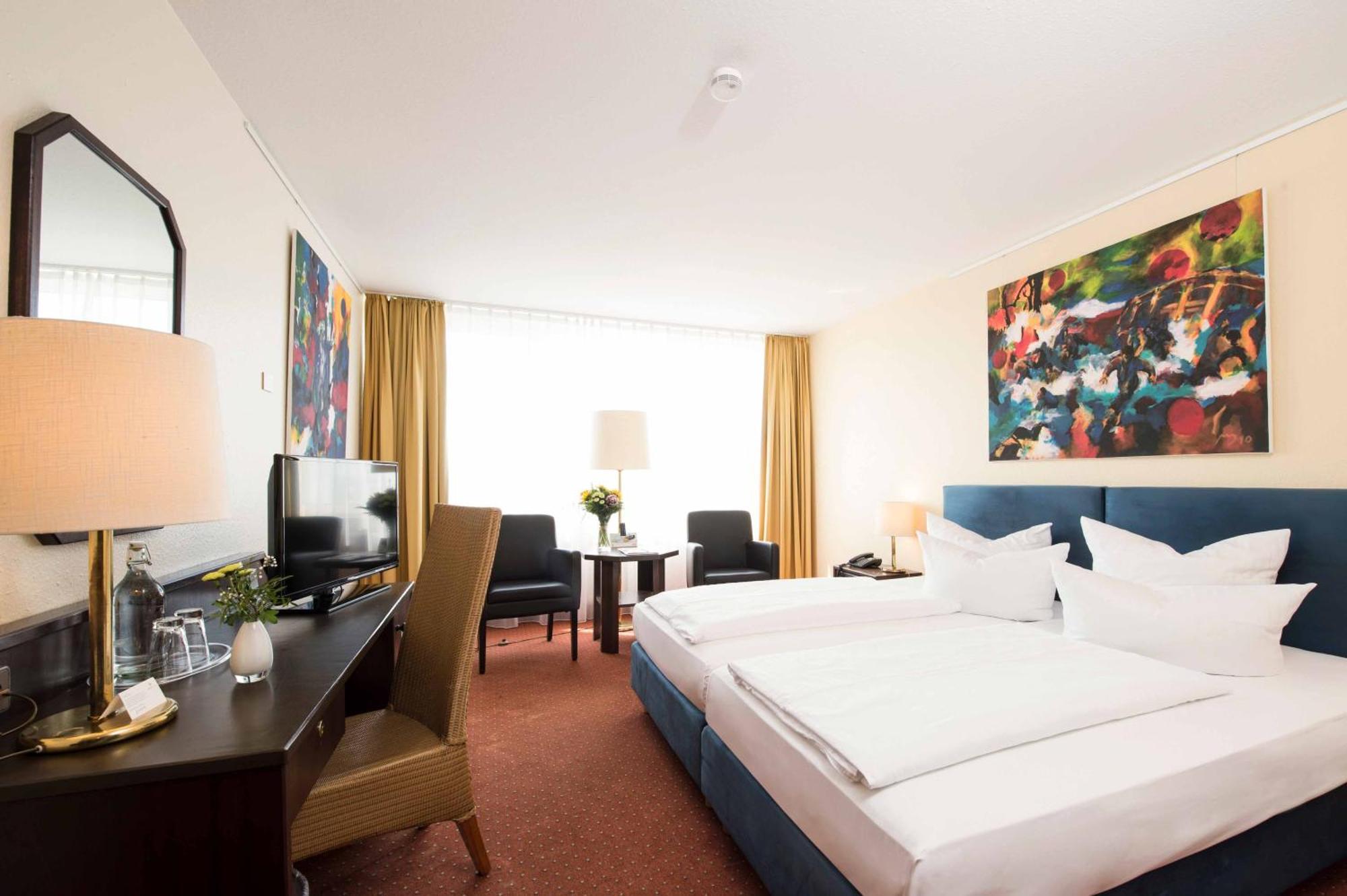 Standard Double Room partly Basel or Mountain View