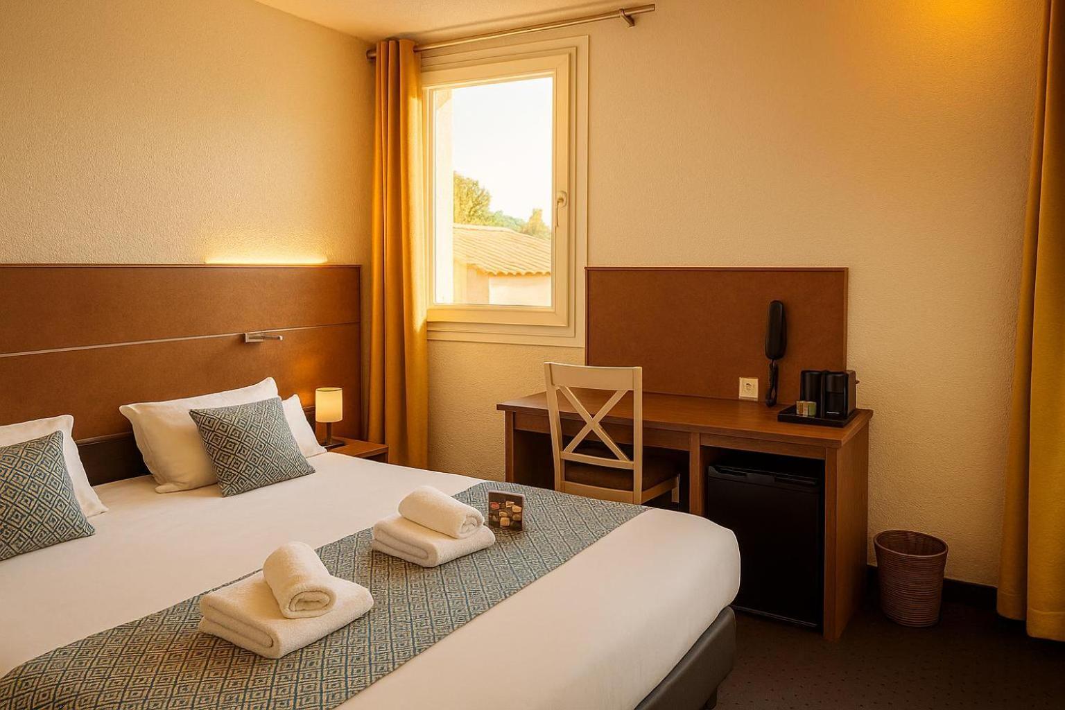 Classic Double Room balcony heated swimming pool access