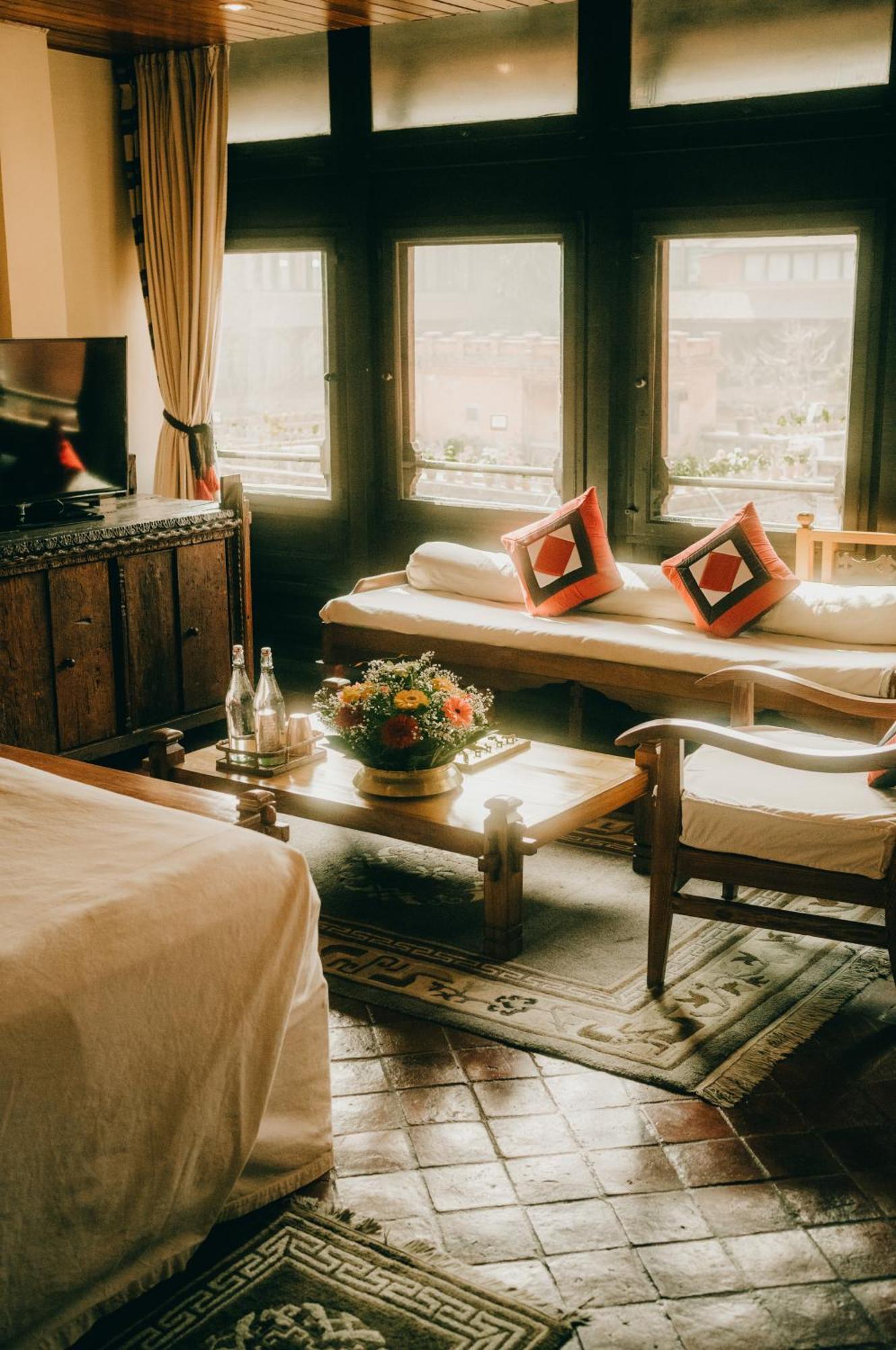 Heritage Deluxe Room on F&B at Outlets Early check Check out upto 2 hours Subject to Availability