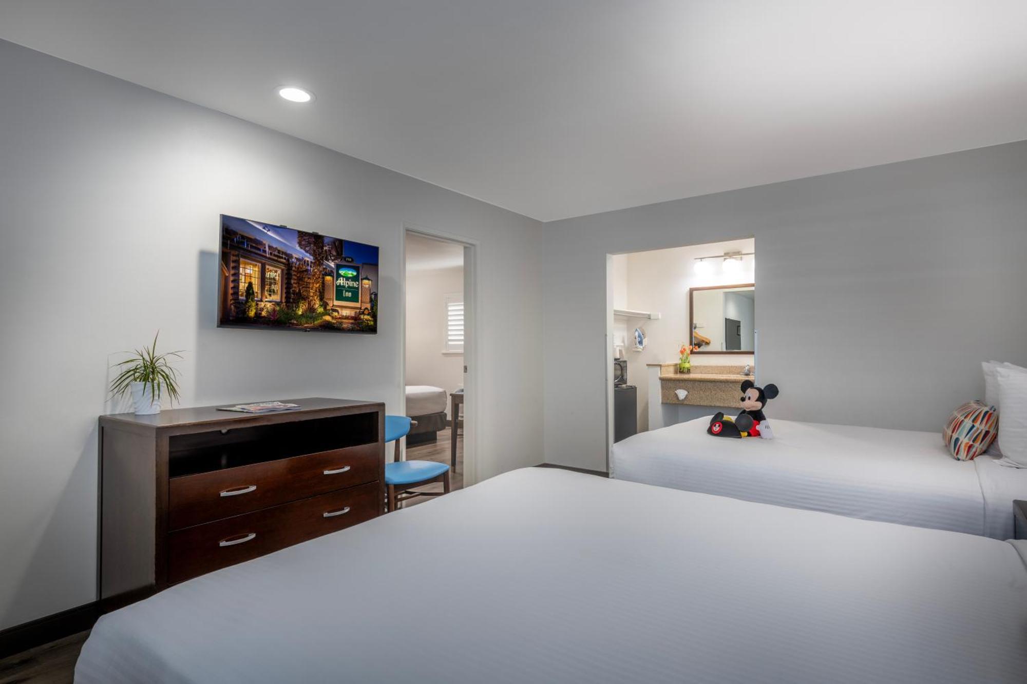 Double Queen Plus Single King Two Bedrooms