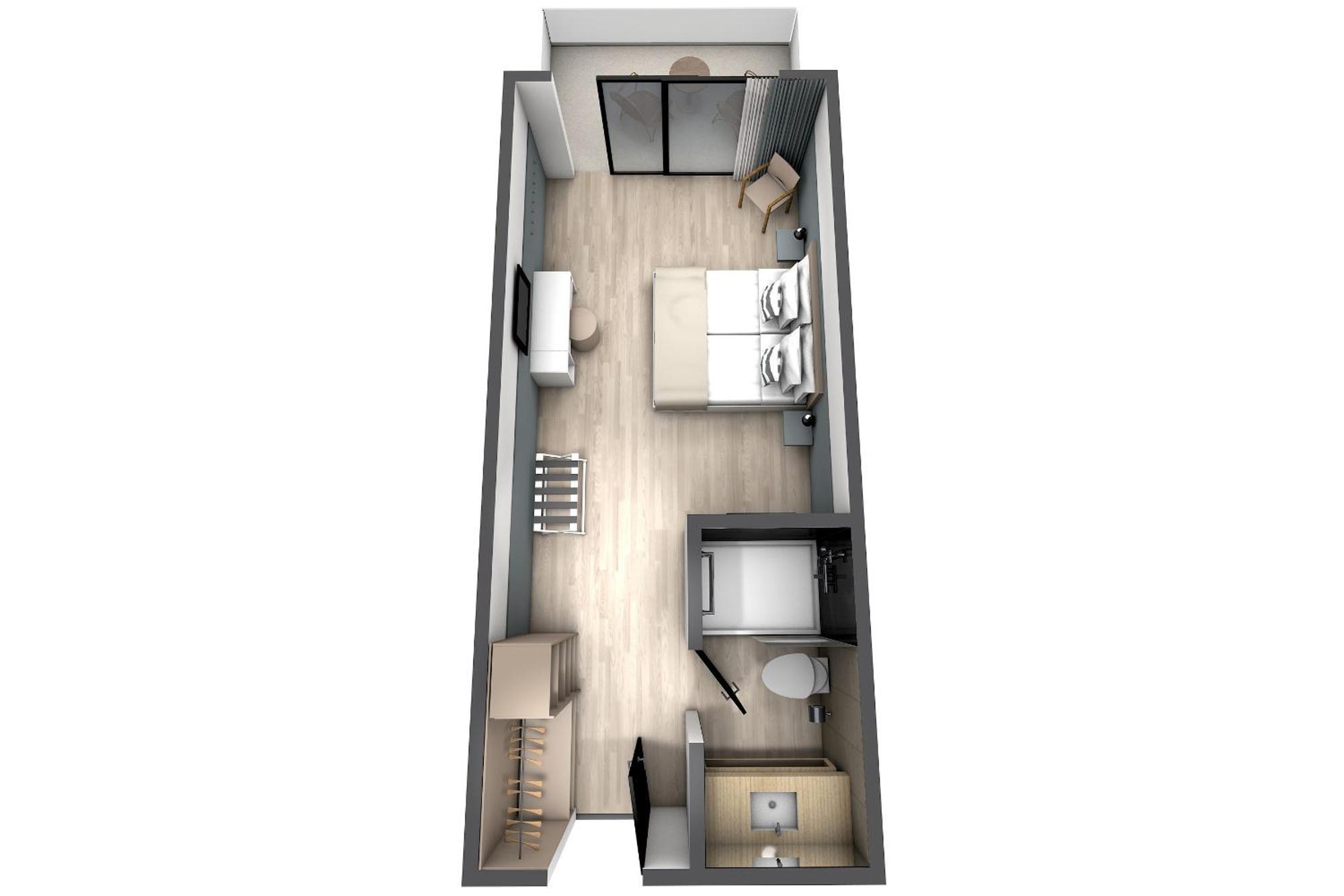 Twin Room Balcony