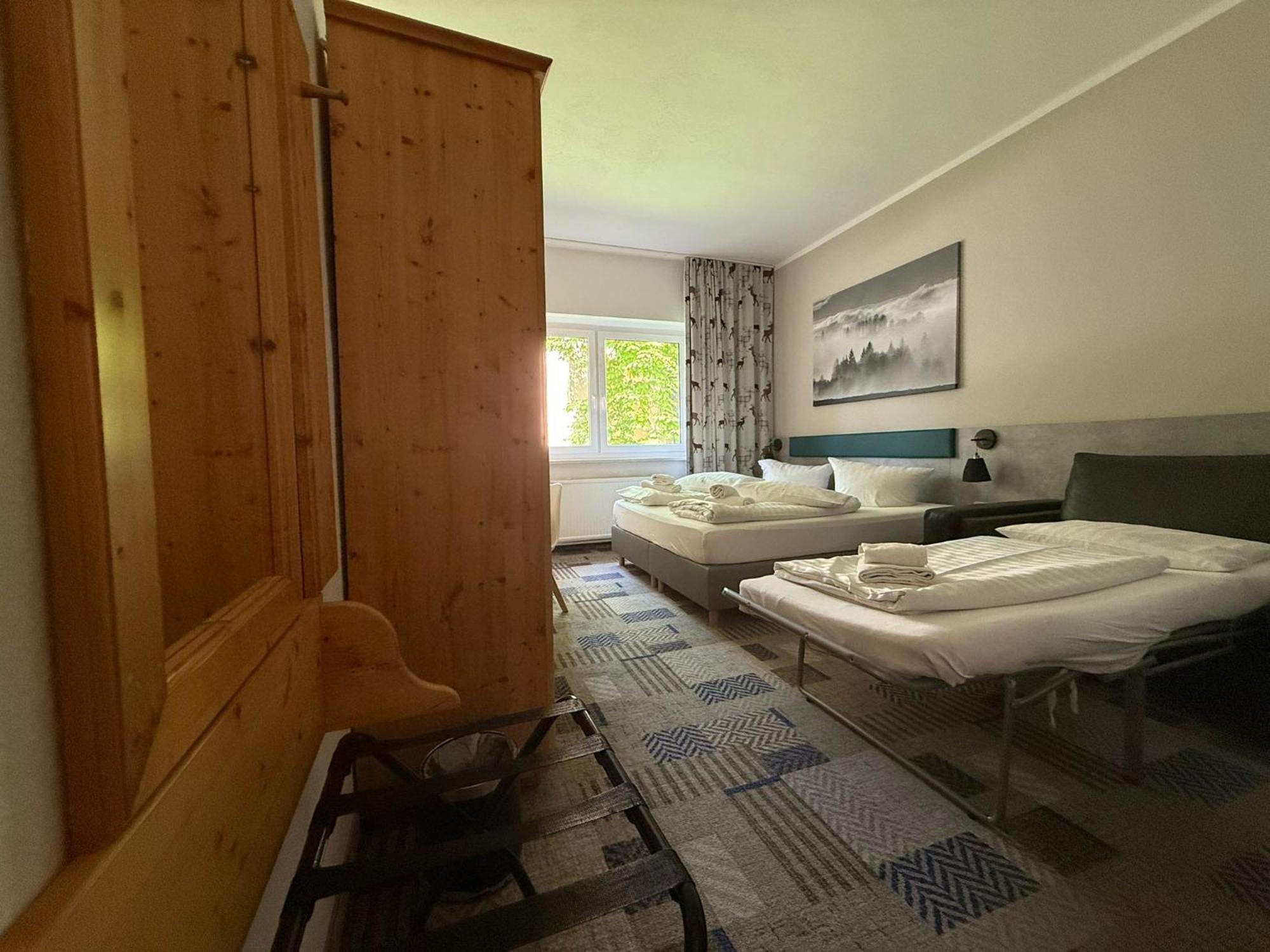 Double Room possibility of extra sofa bed