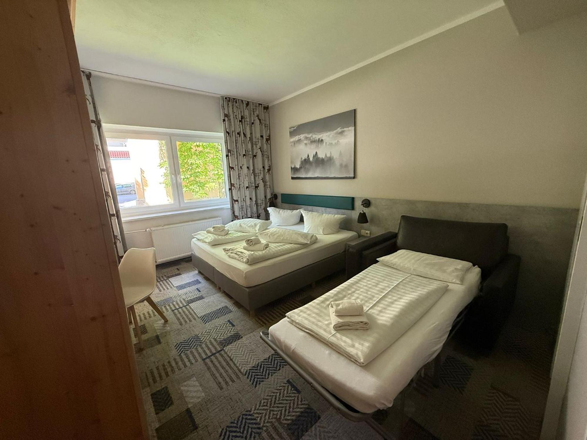 Double Room possibility of extra sofa bed