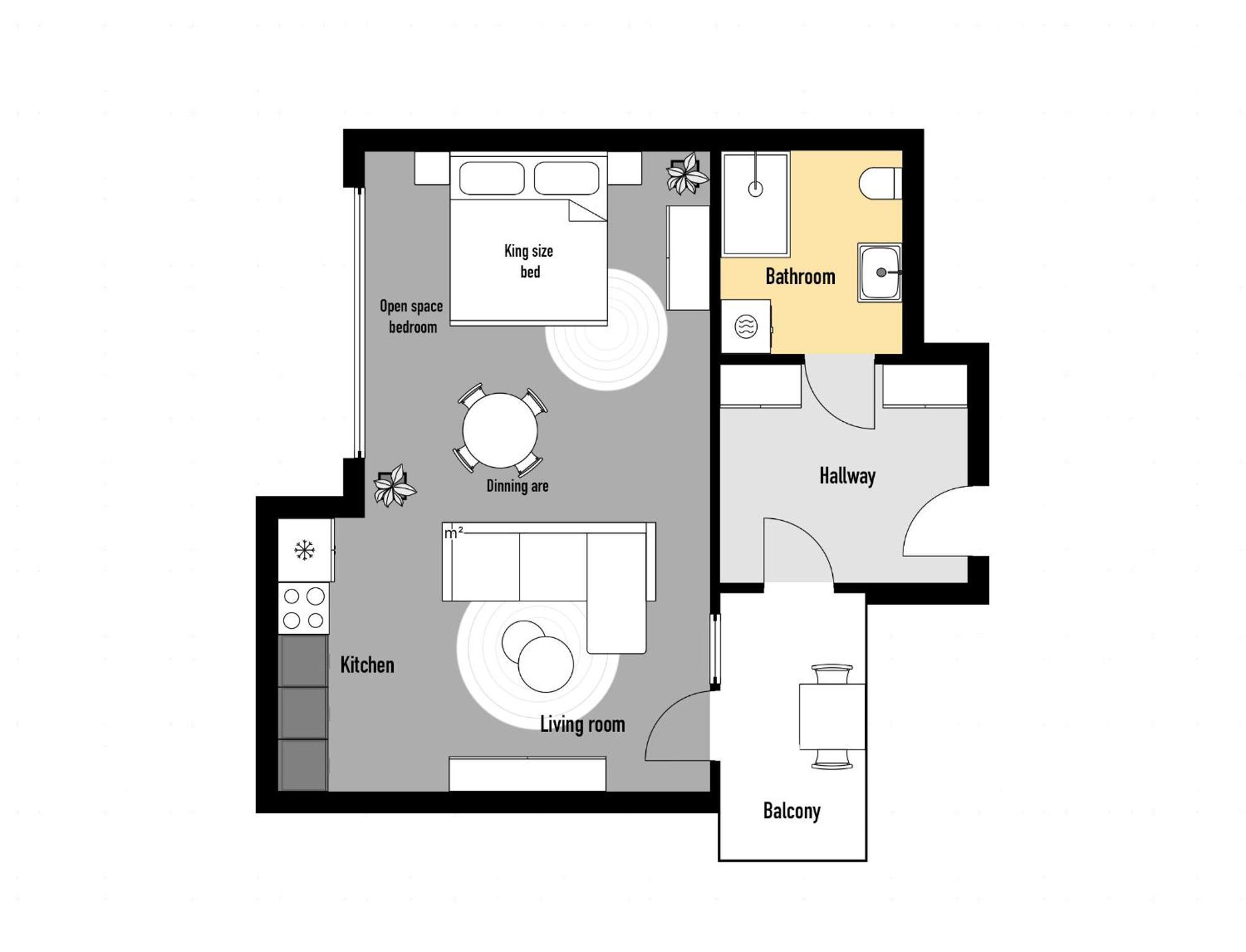 Junior Suite met Balkon