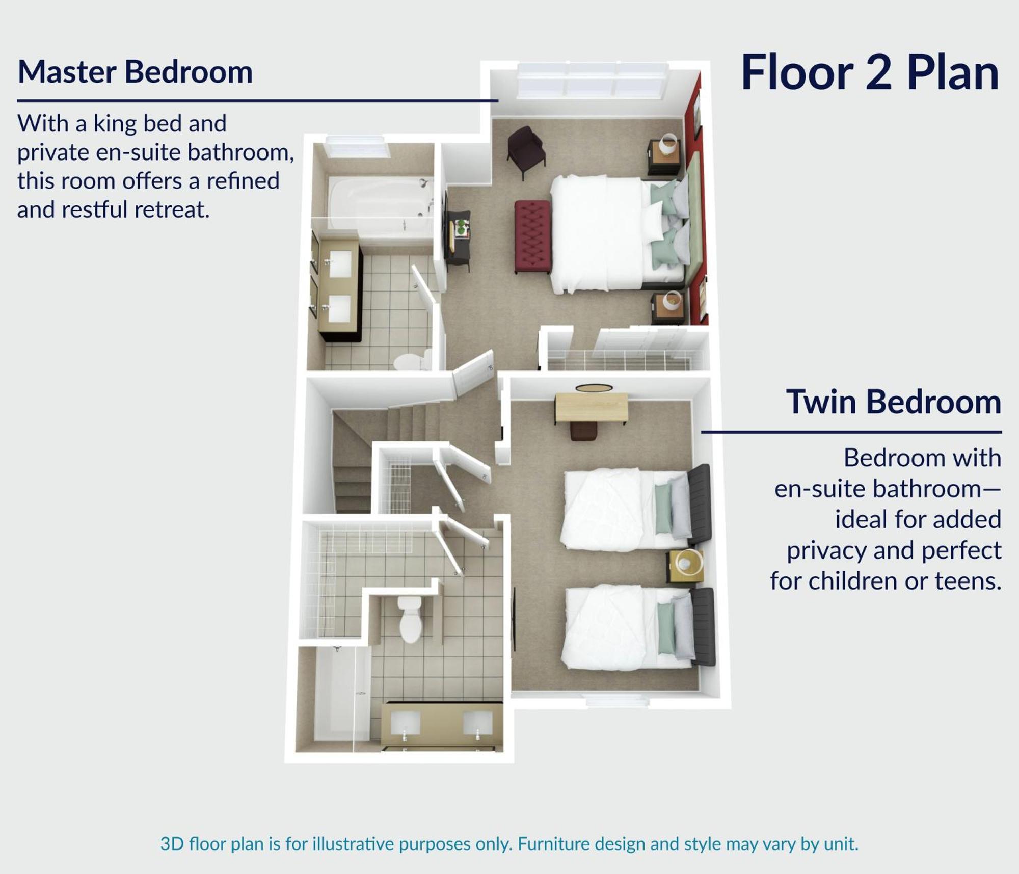 Two-Bedroom Townhouse Private Hot Tub