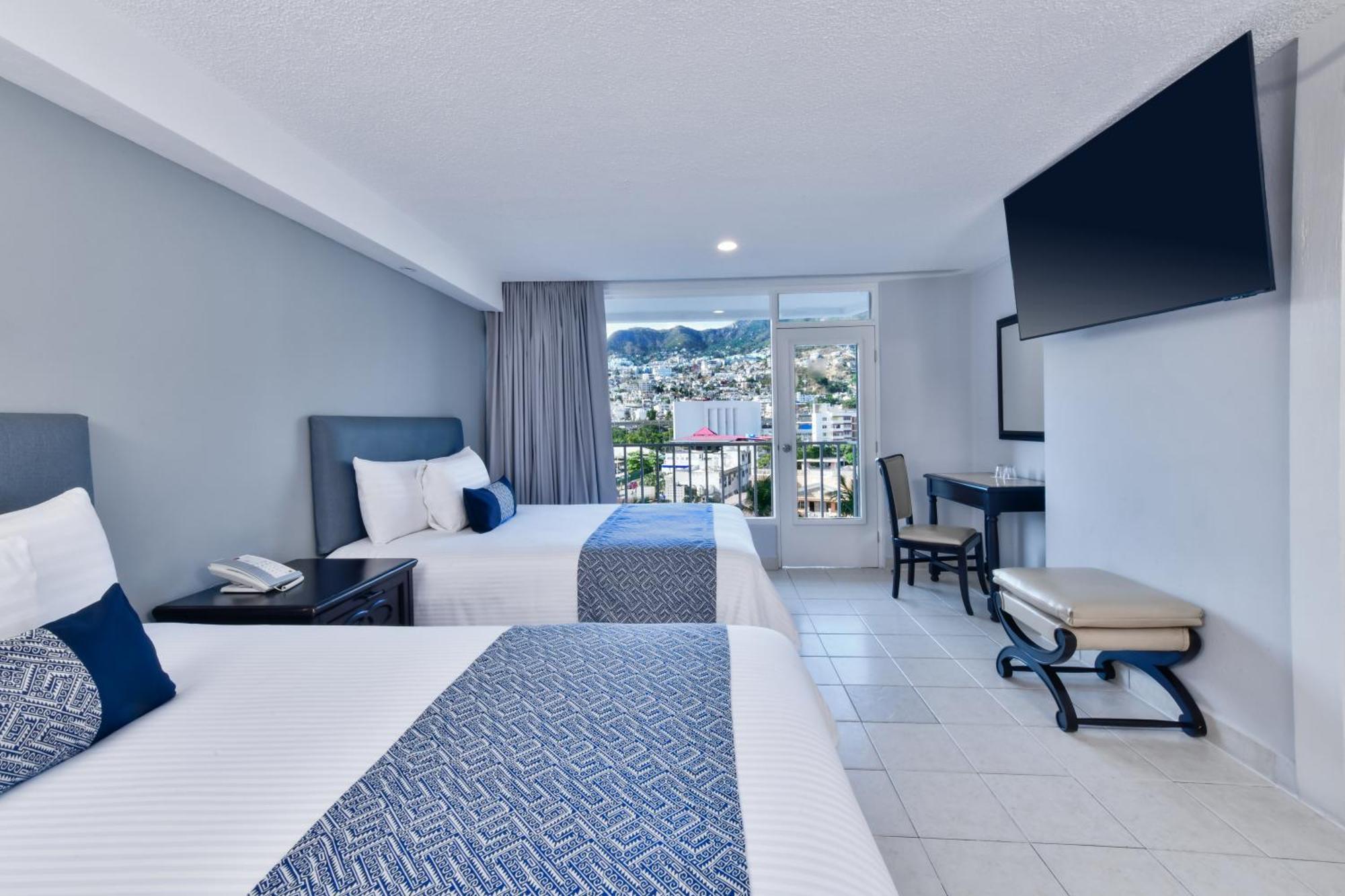 Double Room Two Double Beds Mountain View