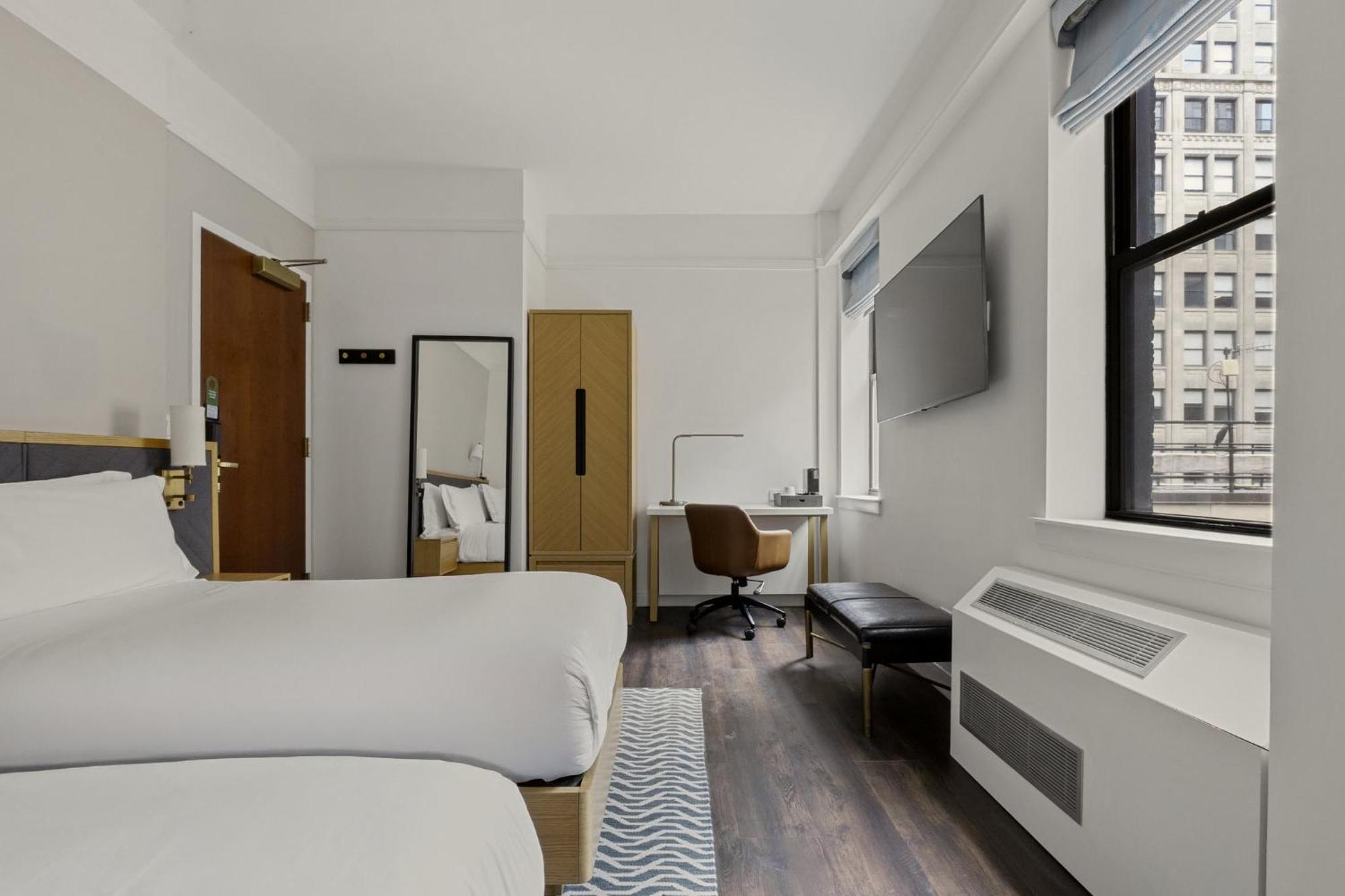Newly Renovated Standard Room Two Twin Beds