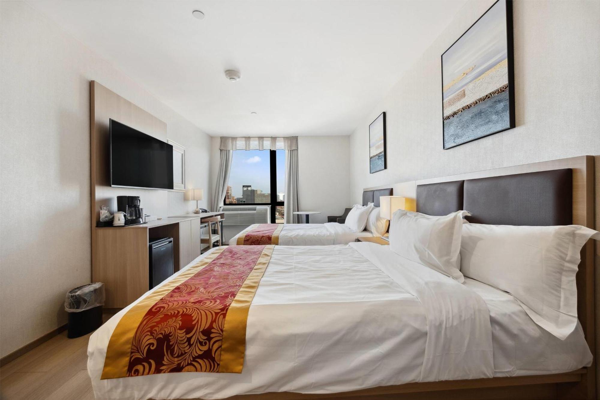 Double Room Two Double Beds Bath Tub Non-Smoking