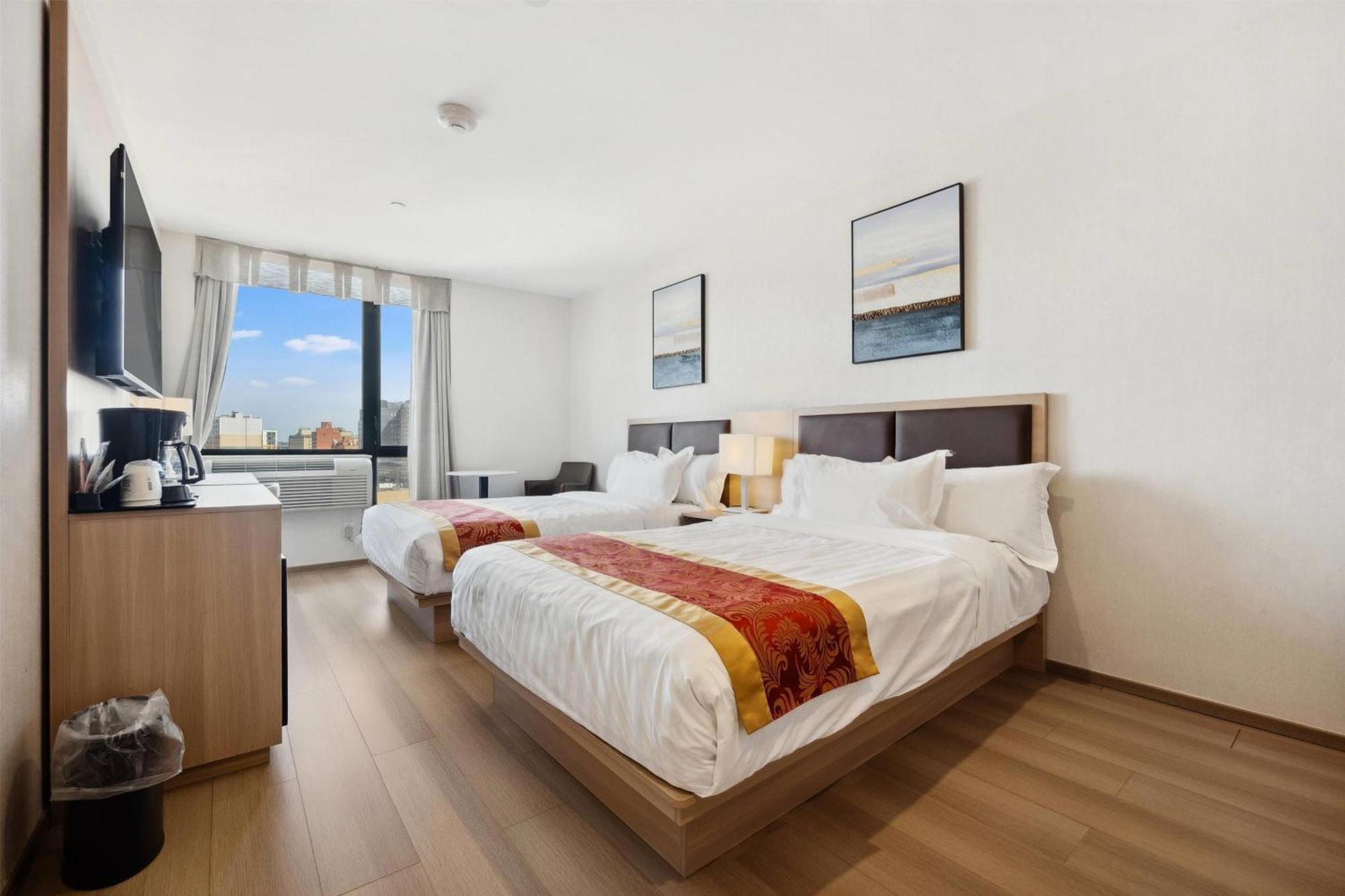 Double Room Two Double Beds Bath Tub Non-Smoking