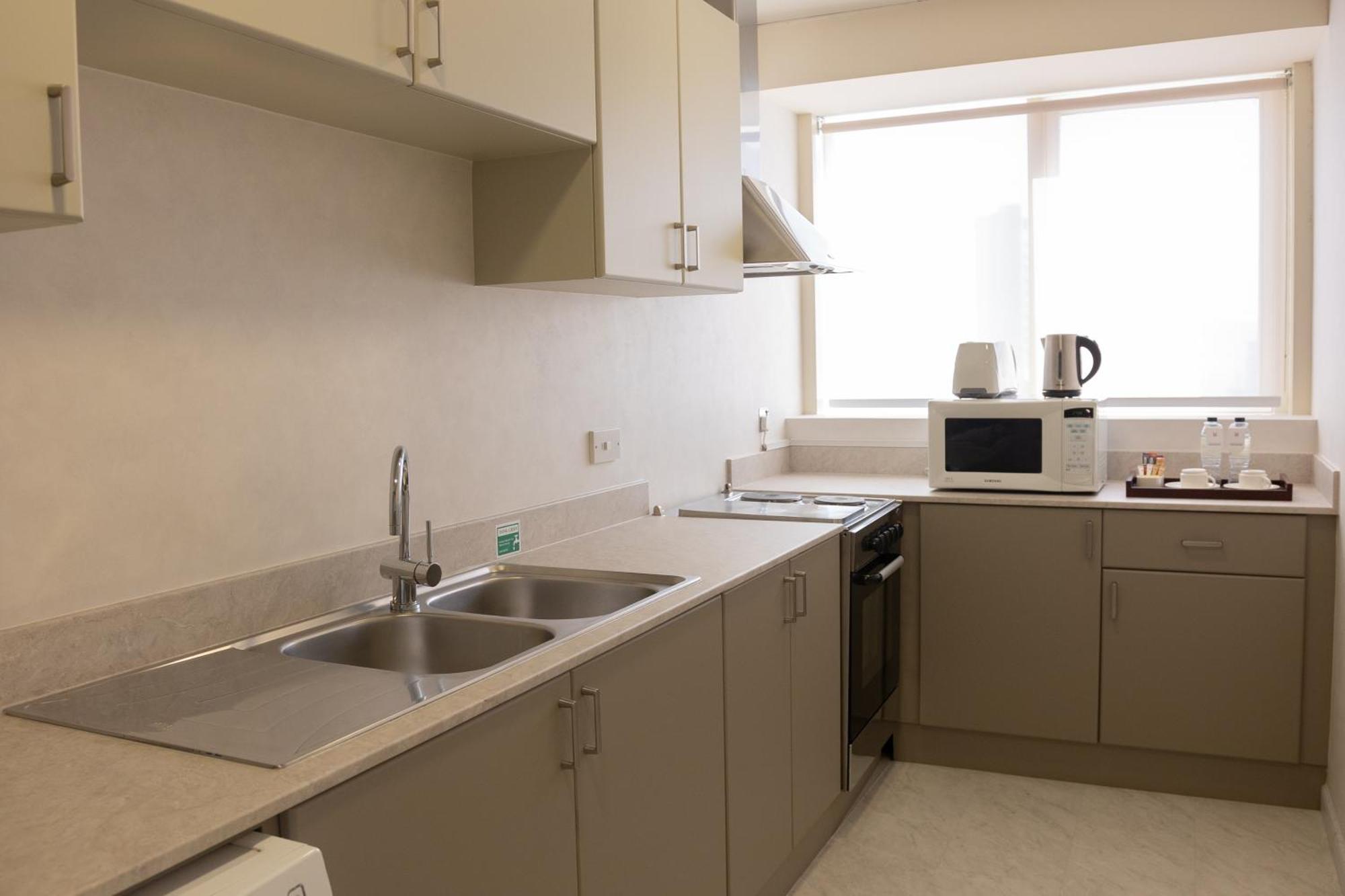 One-Bedroom Apartment Kitchen