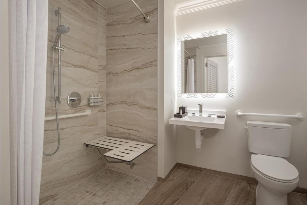 King Room Disability Access Roll Shower