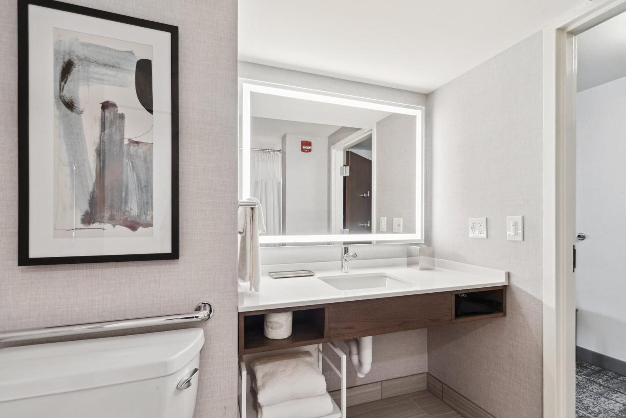 King Room Mobility Accessible Roll Shower Non-Smoking