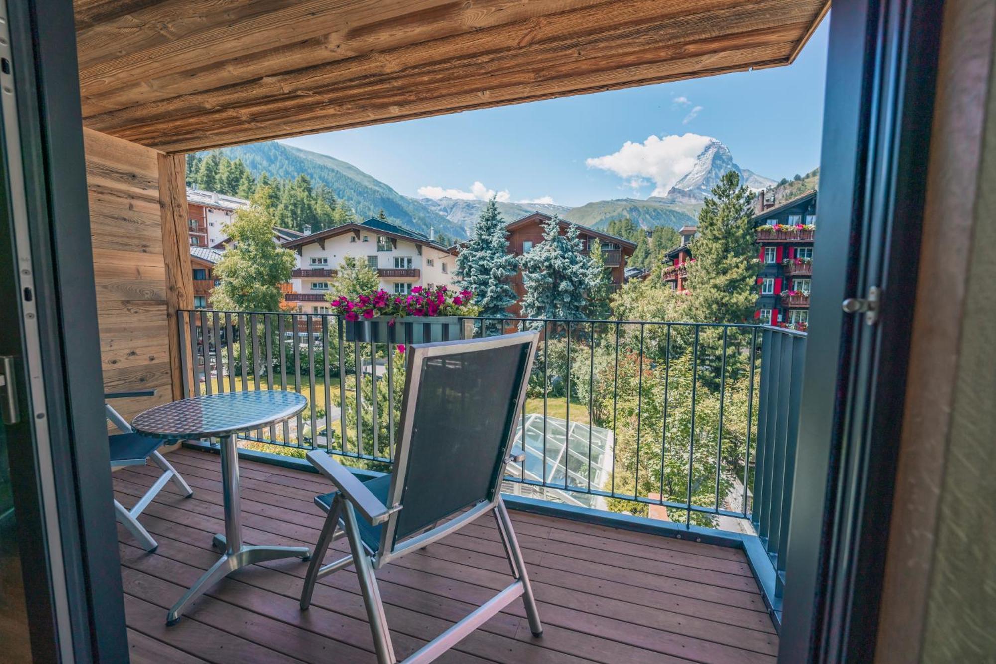 Boutique Doppelzimmer mit Matterhornblick