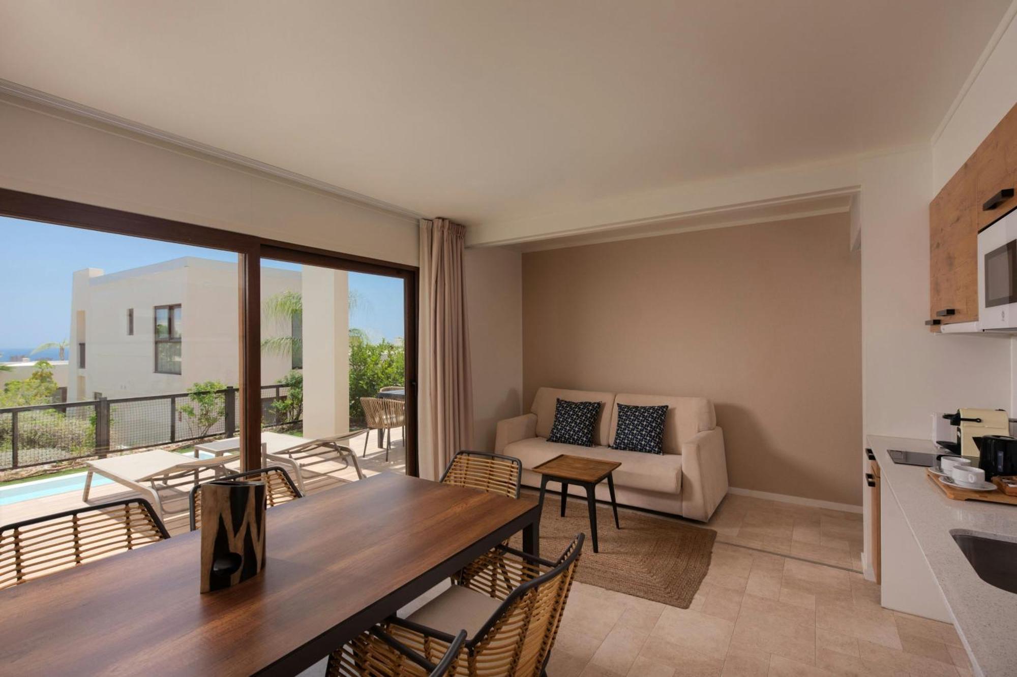 Two-Bedroom Adapted Pool Villa Balcony Resort View
