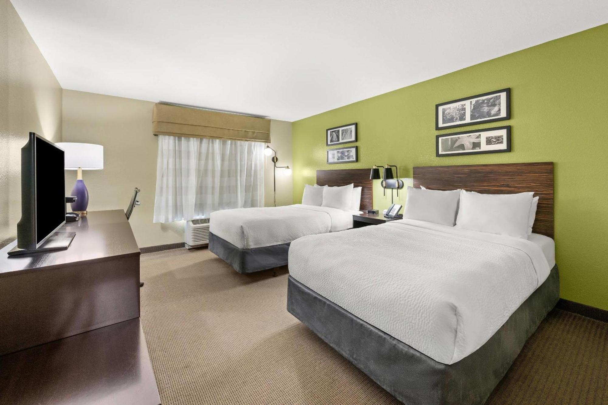 Double Room 2 Double Beds Disability Access or Non-Smoking