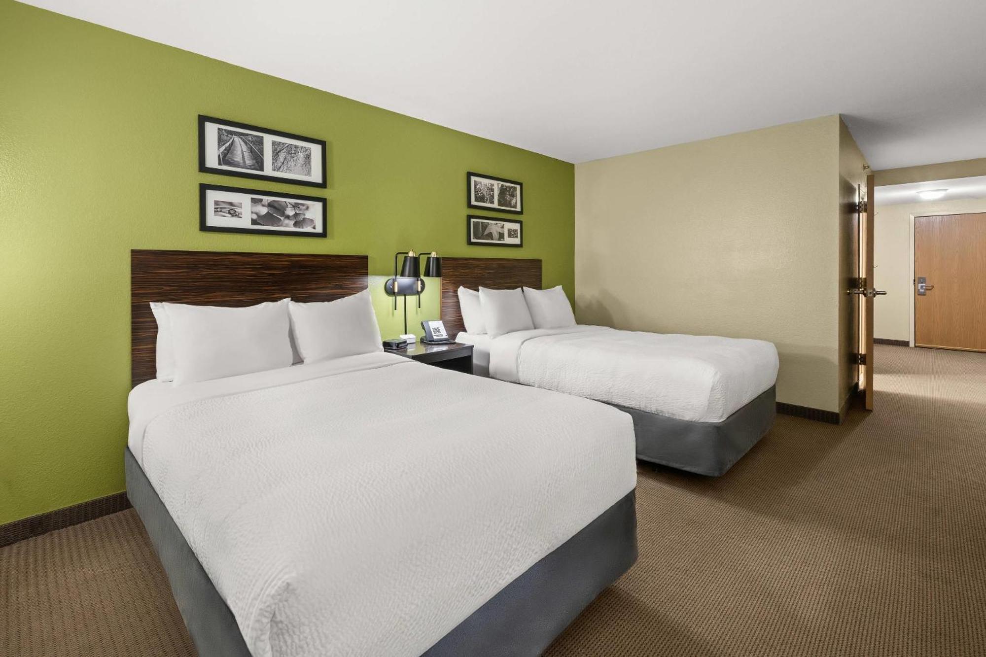 Double Room 2 Double Beds Disability Access or Non-Smoking