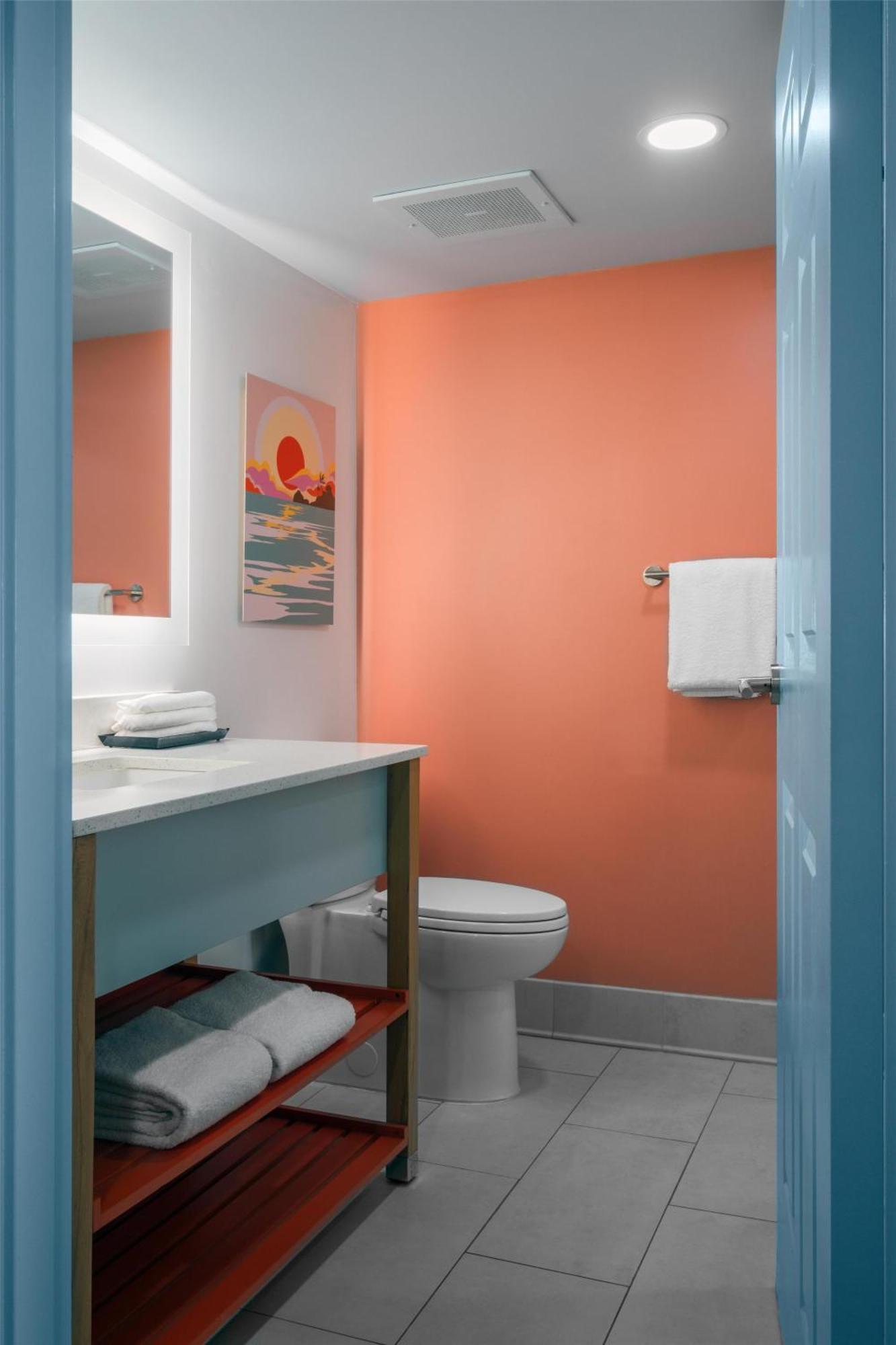 Queen Room with Two Queen Beds, Kitchenette and Ocean Front View